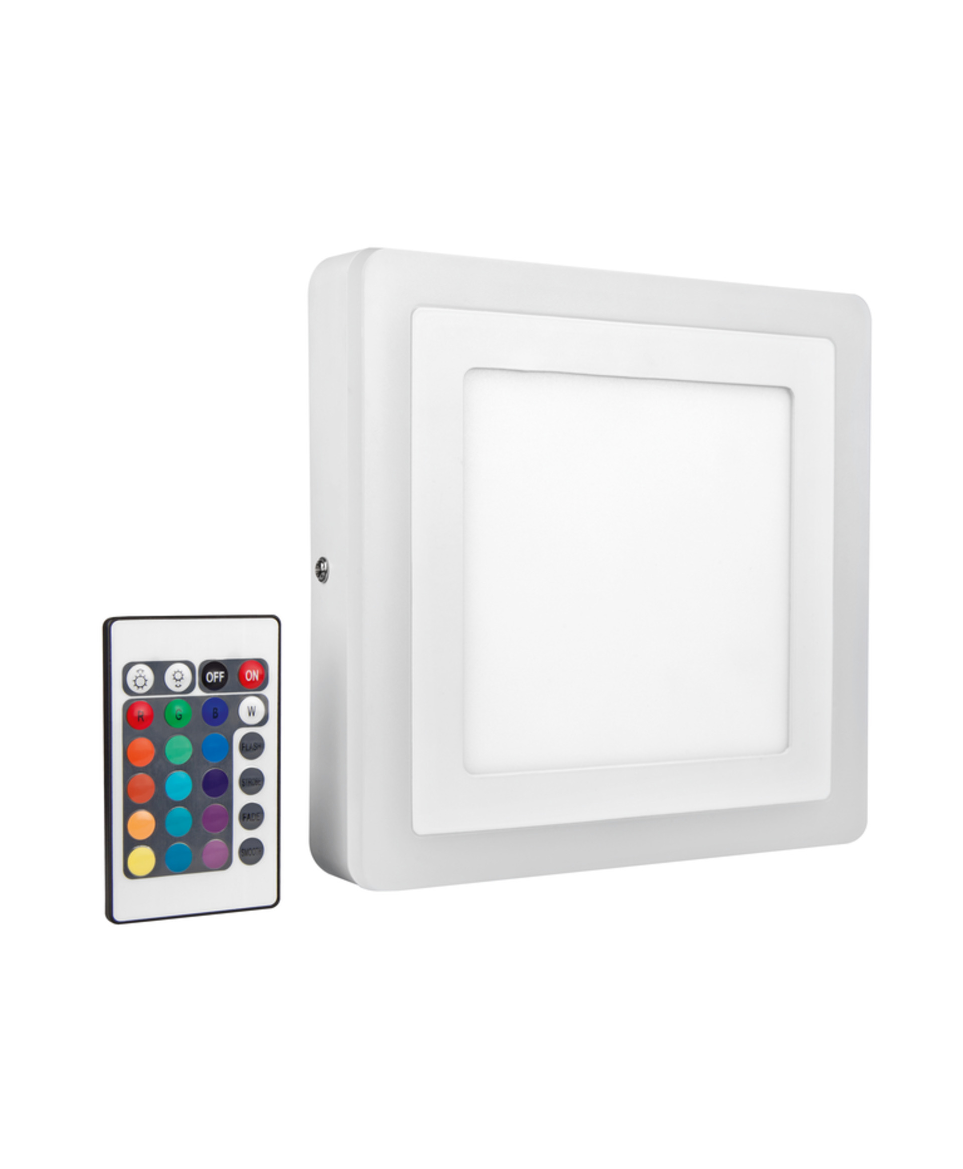 OSRAM LEDVANCE LED Color + White Square 200mm 17W + RC 4058075227576