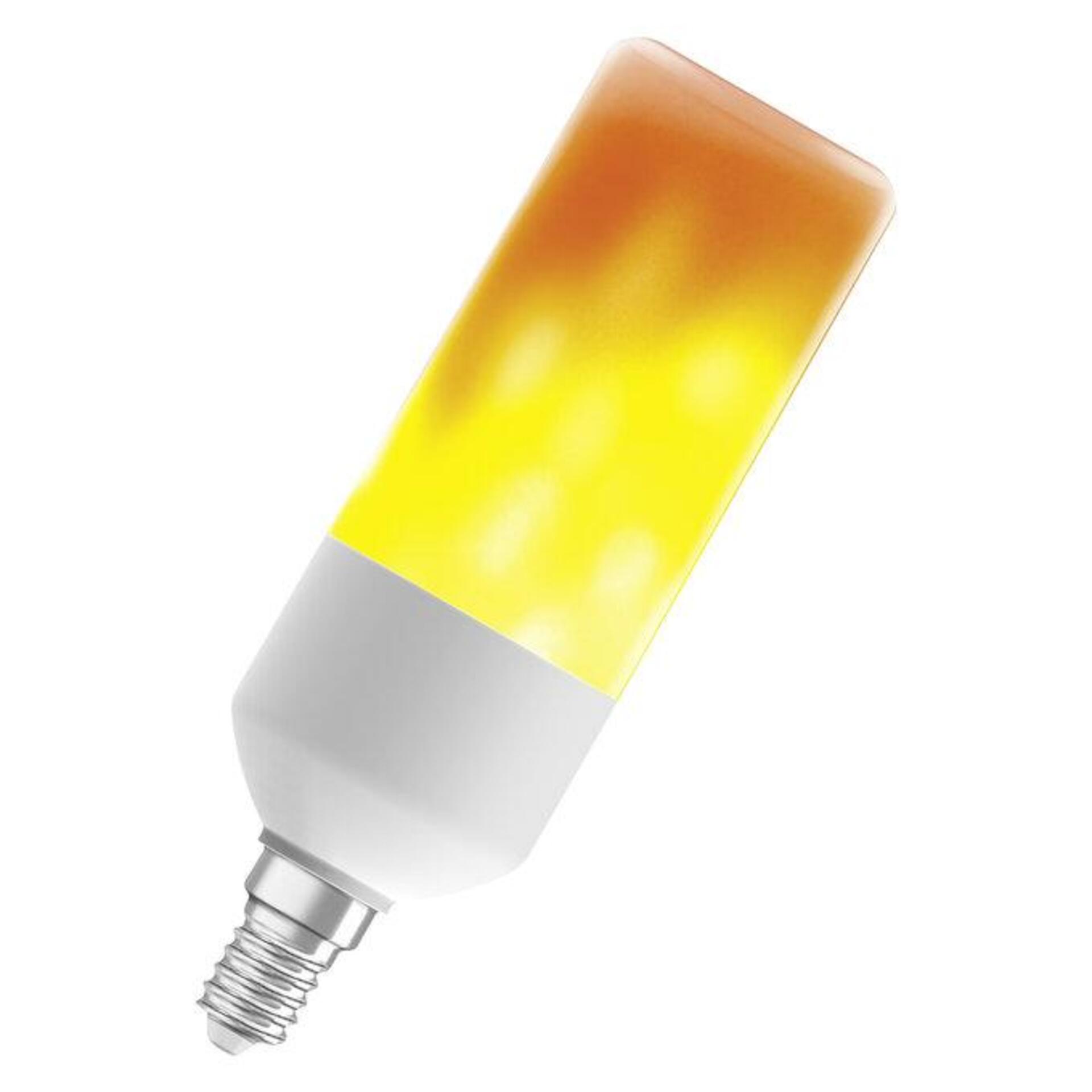 Levně LEDVANCE LED Star Classic Stick Flame 0.5W 515 Frosted E14 4058075389885