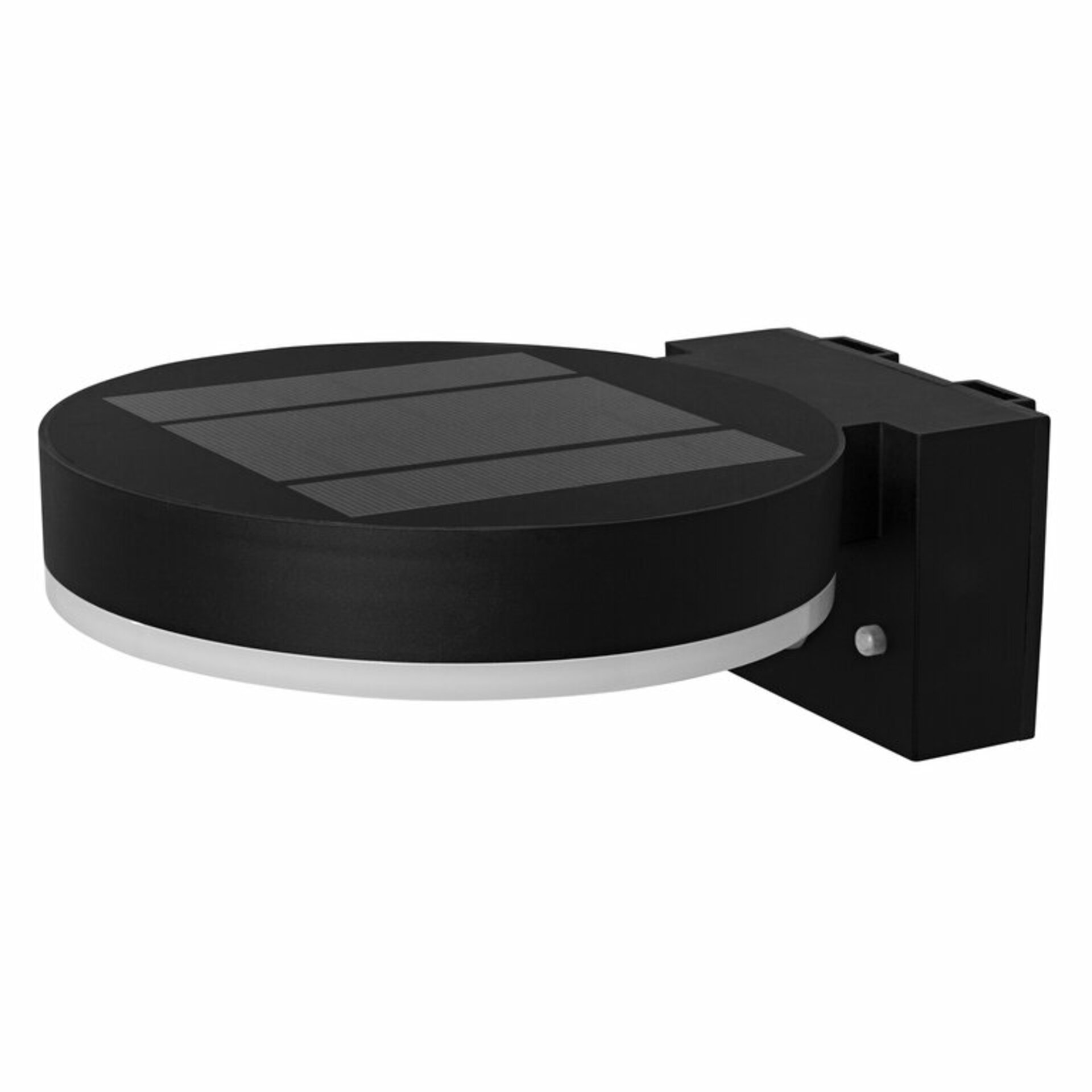 OSRAM LEDVANCE ENDURA Style Solar Wall Sensor Single Circle 6W Black 4058075392762