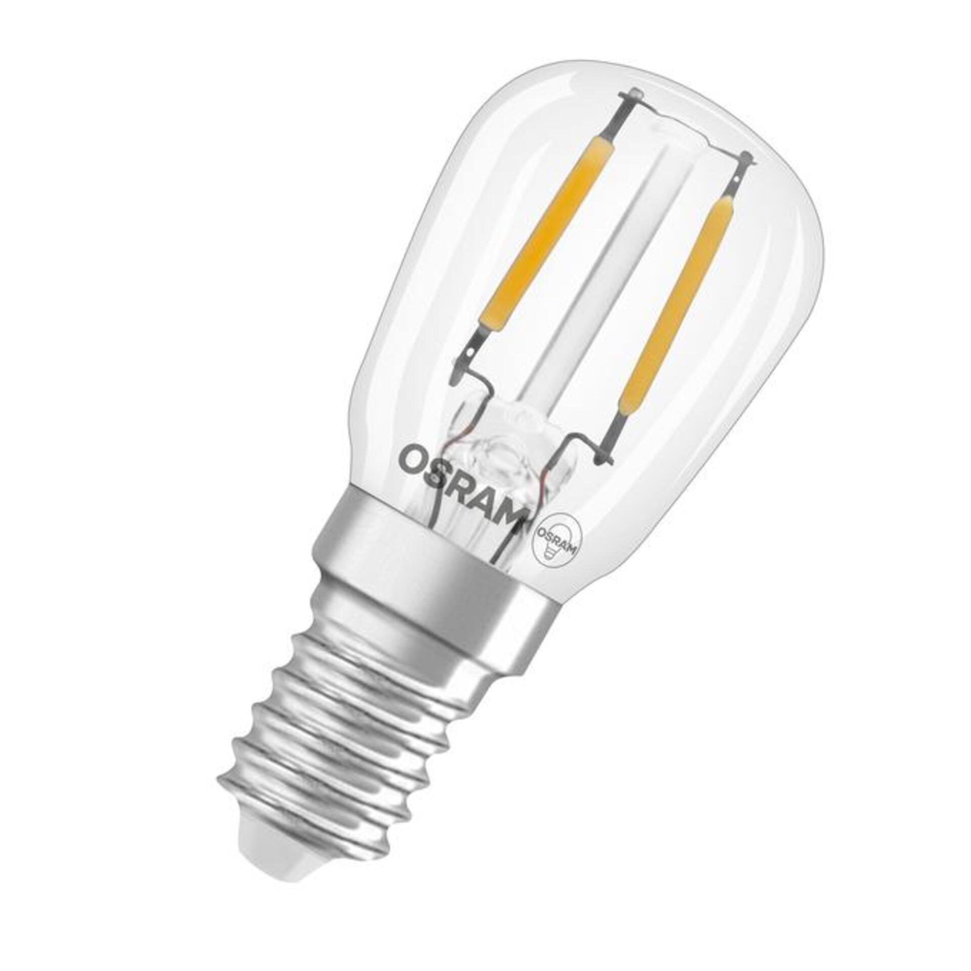 Levně LEDVANCE LED Special T26 12 300° Filament 2.2W 827 Clear E14 4058075432840