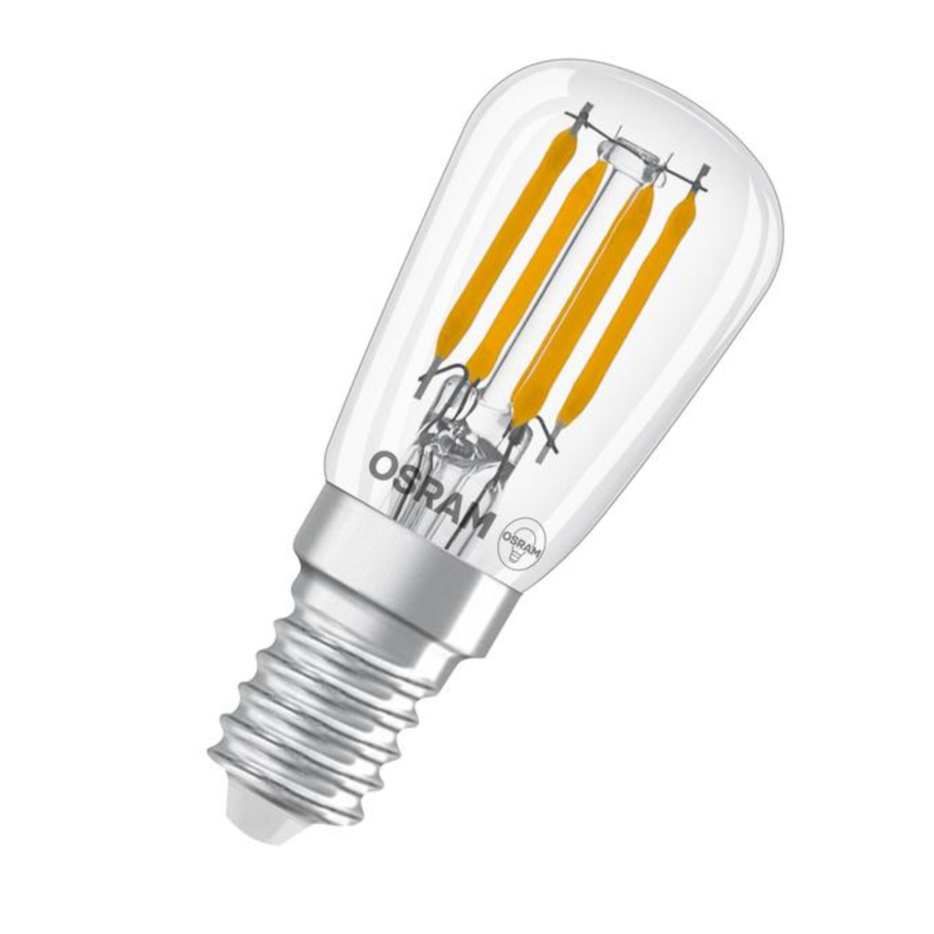 Levně LEDVANCE LED Special T26 25 300° Filament 2.8W 827 Clear E14 4058075432871