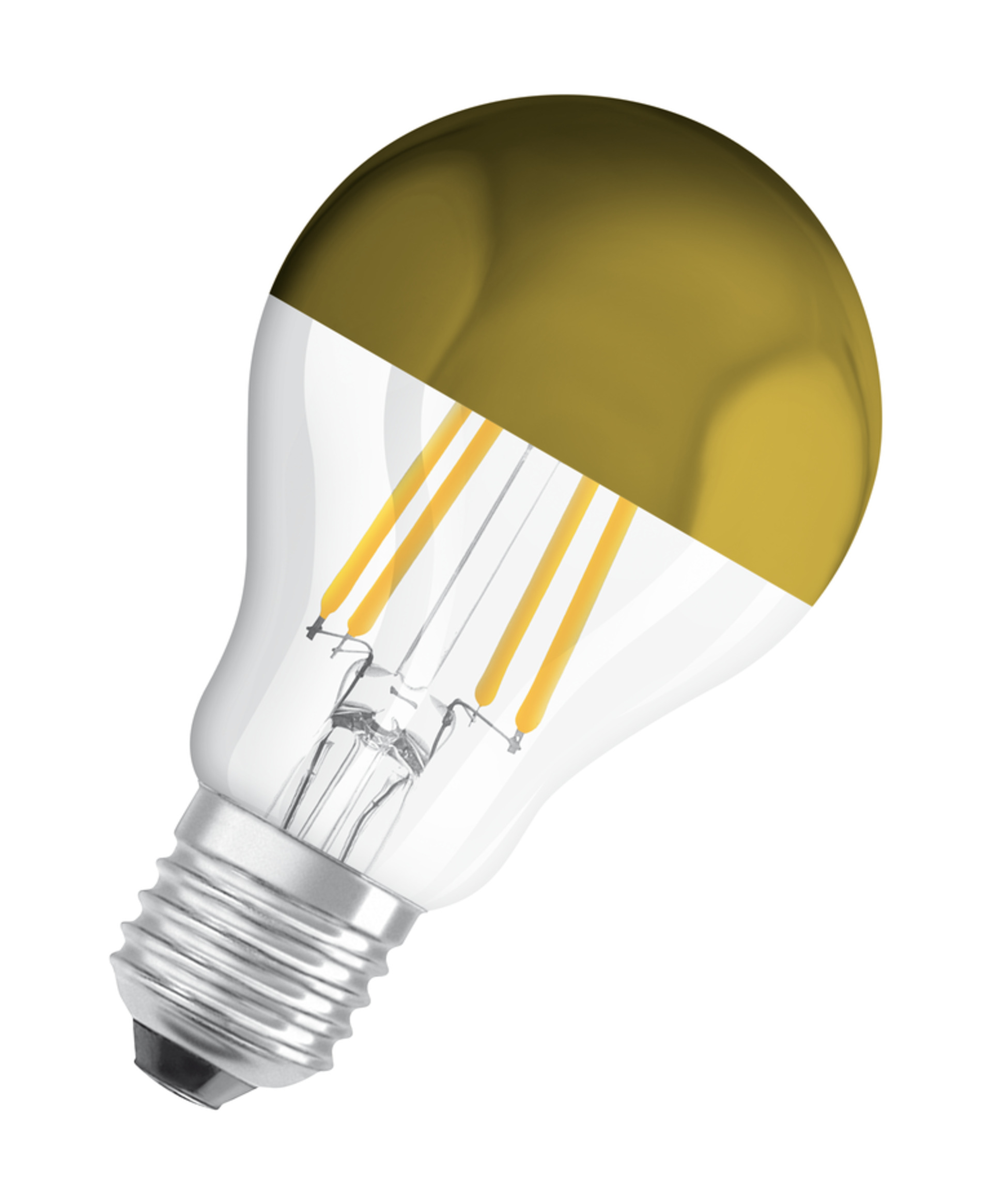 Levně LEDVANCE OSRAM LED STAR CL A FIL Mirror Gold 54 non-dim 7W/827 E27