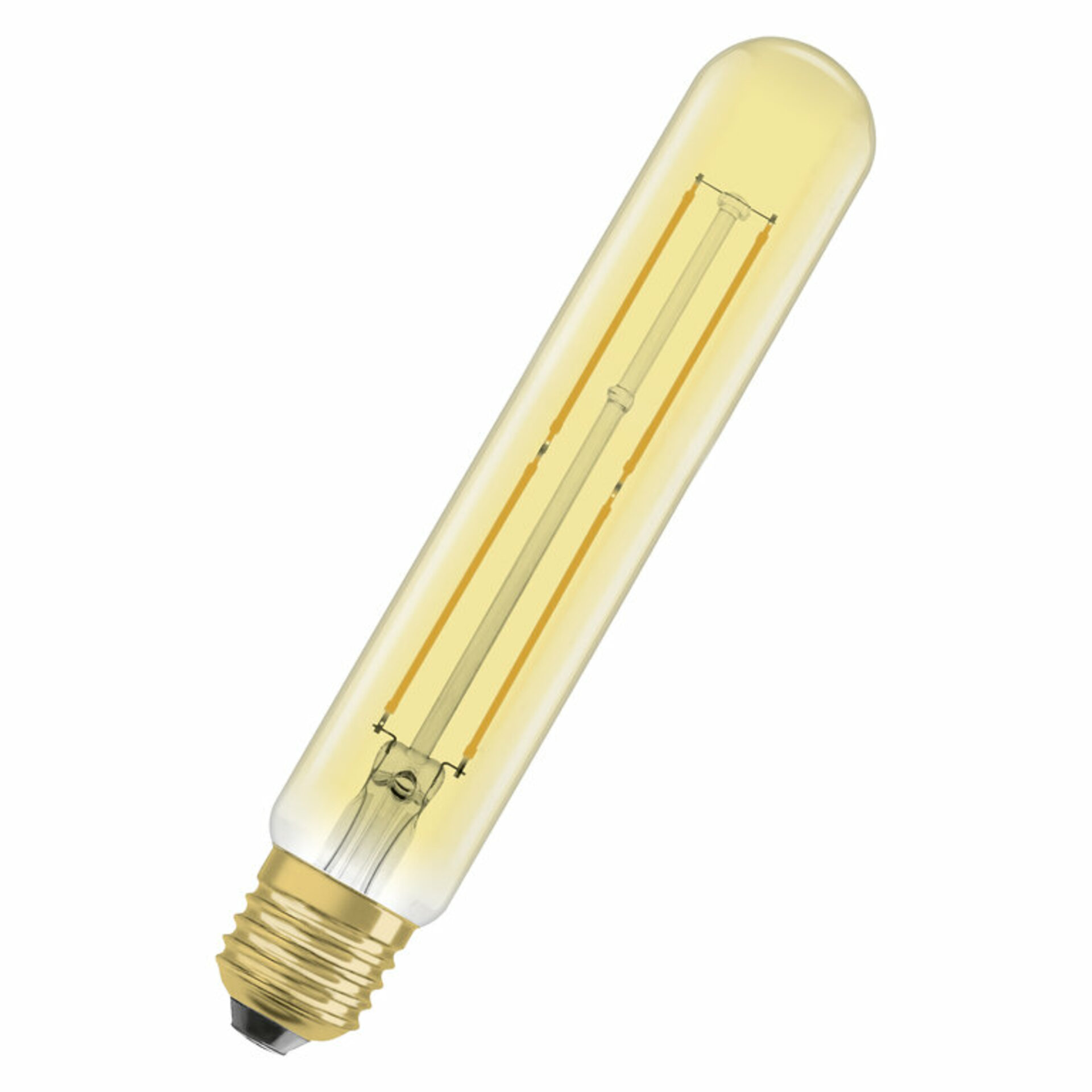 OSRAM Vintage 1906 LED CL Tubular  FIL GOLD 35 non-dim  4W/824 E27