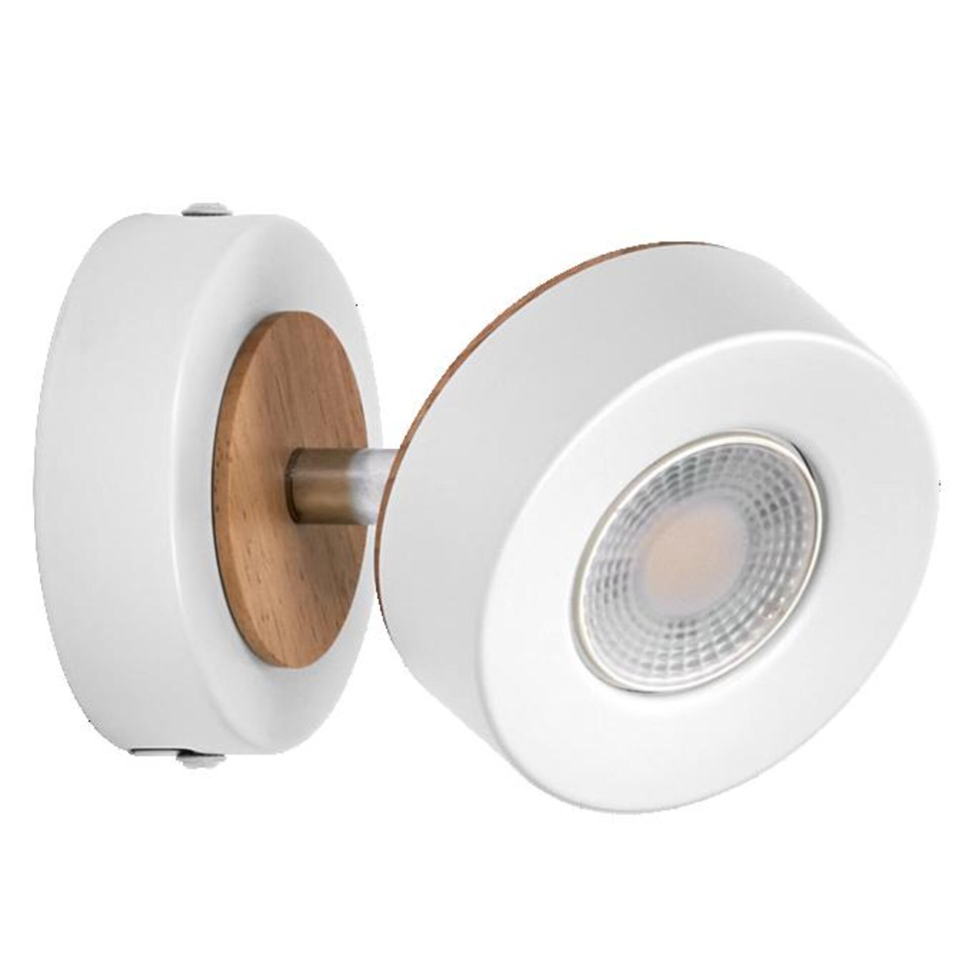 Levně LEDVANCE LED nástěnné bodové svítidlo Pluto bílé 1 spot 4058075827882