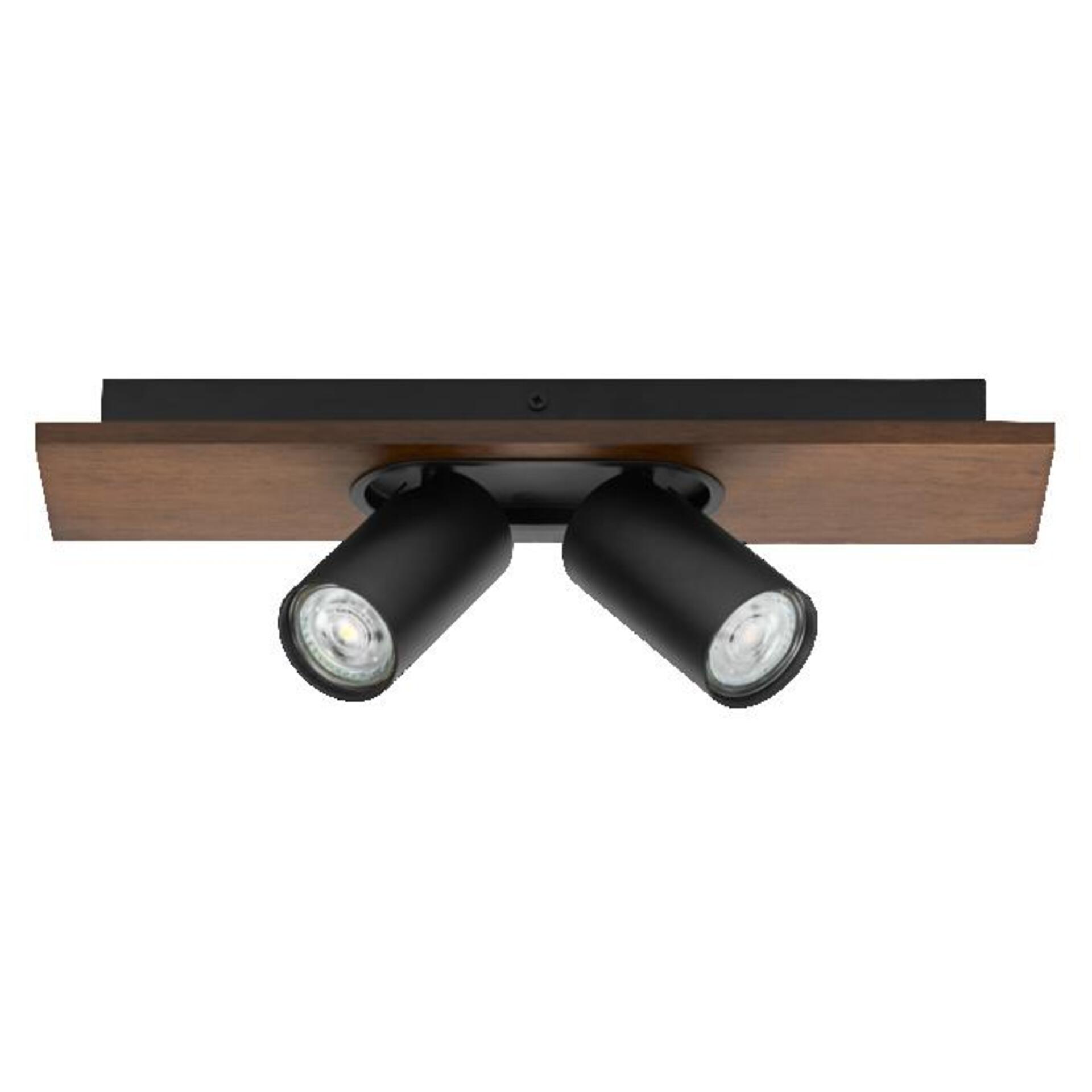 Levně LEDVANCE LED nástěnné a stropní bodové svítidlo Mercury GU10 černé 2x3.4W 927 DIM 4058075828063