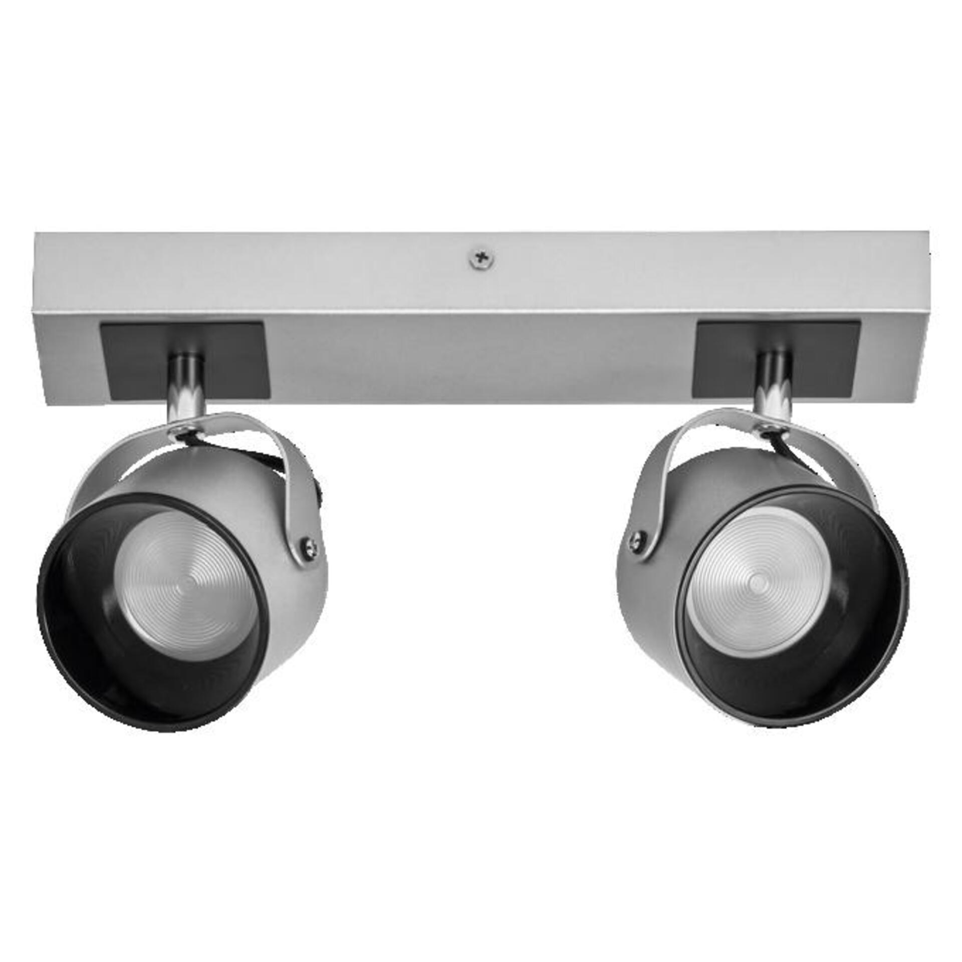 Levně LEDVANCE LED nástěnné a stropní bodové svítidlo Jupiter stříbrné 2 spoty 4058075828223