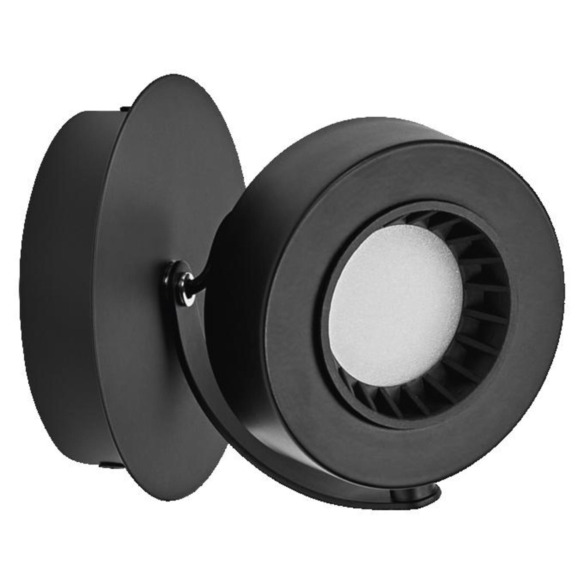 Levně LEDVANCE LED nástěnné bodové svítidlo Venus černé 1 spot 4058075833630