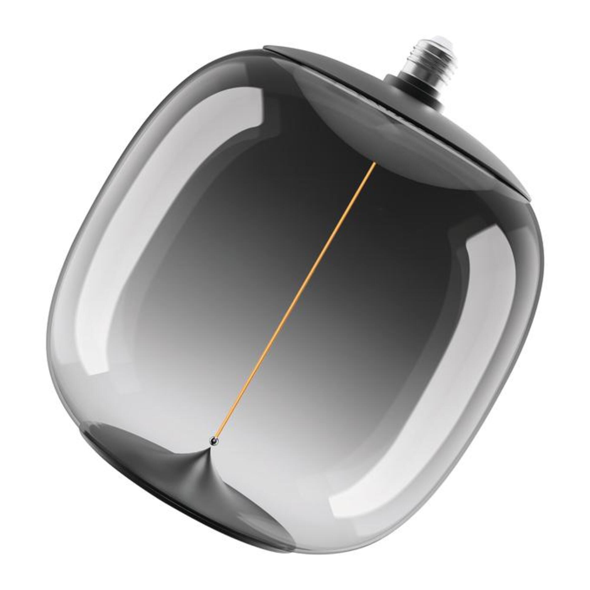 Levně LEDVANCE LED žárovka Vintage 1906 Big Oval 12 W 220-240 V E27 stmívatelná 1800 K kouřová