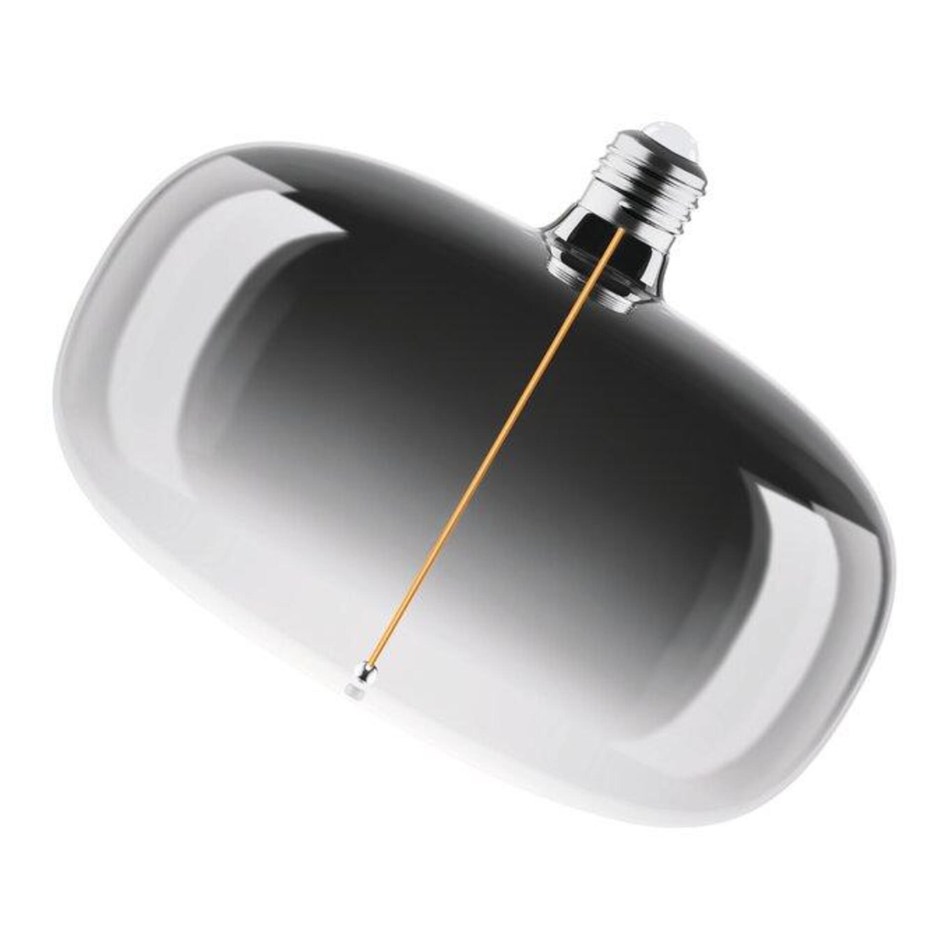 Levně LEDVANCE LED žárovka Vintage 1906 Big Elipse 4 W E27 220-240 V stmívatelná 1800 K kouřová