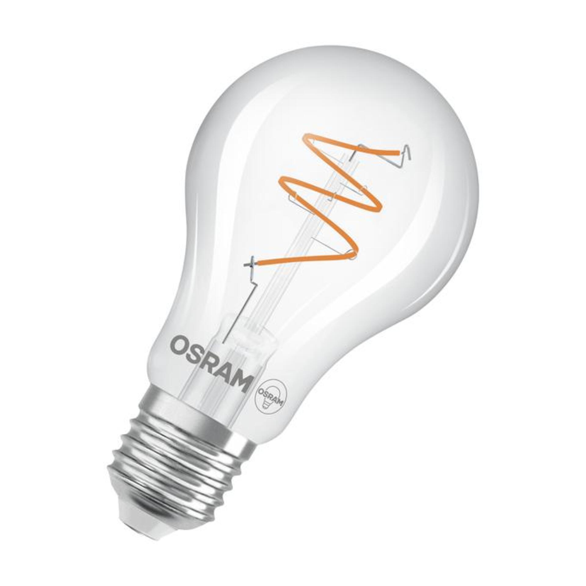 LEDVANCE LED žárovka Vintage 1906 Classic A Spiral 4,6 W E27 2200 K stmívatelná