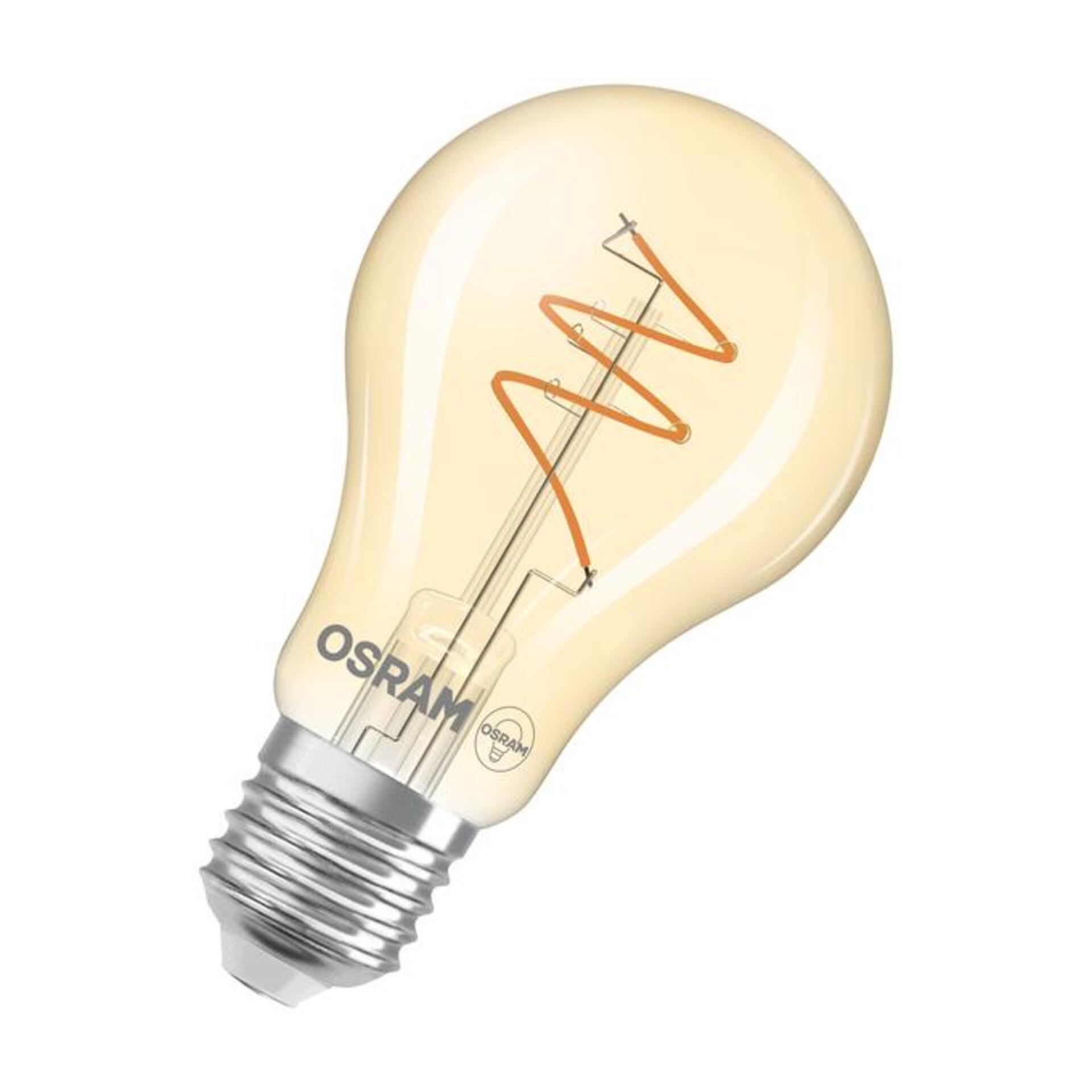 LEDVANCE LED žárovka Vintage 1906 Classic A 4,9 W E27 2700 K stmívatelná