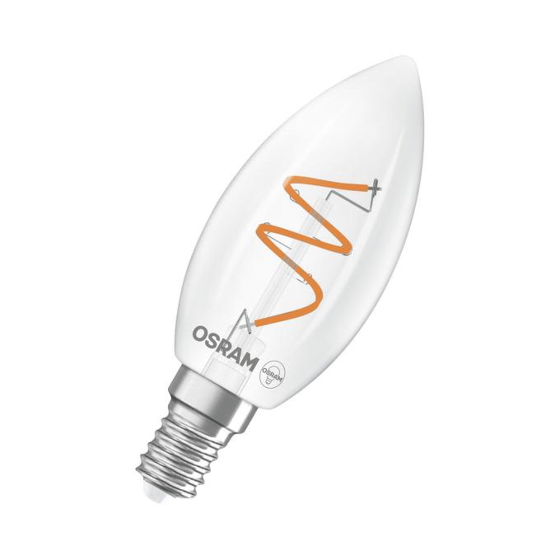 LEDVANCE LED žárovka Vintage 1906 Classic B 3,1 W E14 2700 K stmívatelná