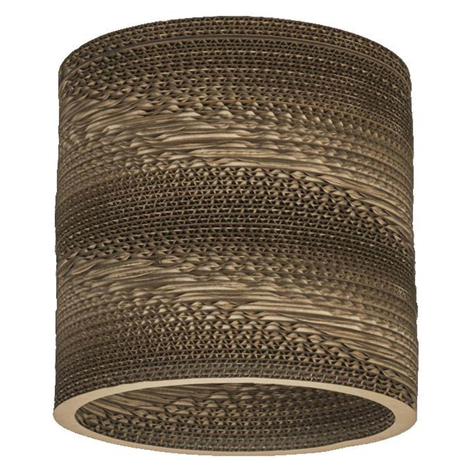 Levně LEDVANCE stropní svítidlo Cardboard Cylinder E27 hnědé 4058075837287