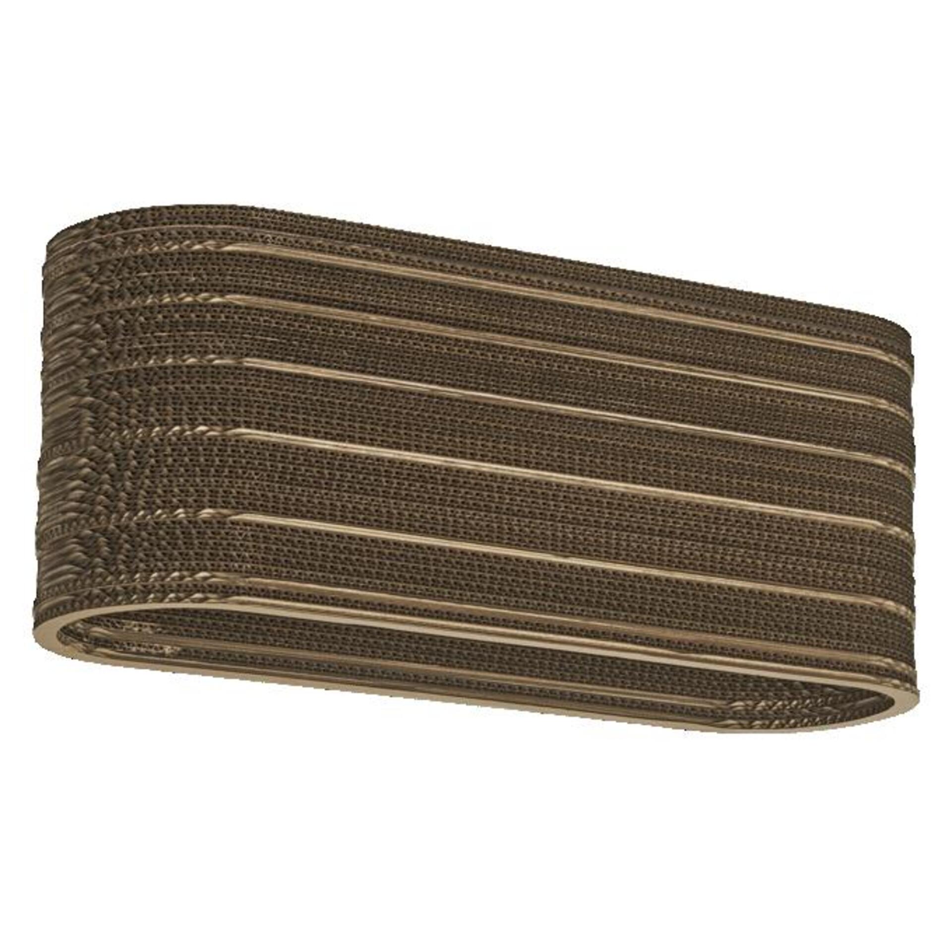 Levně LEDVANCE stropní svítidlo Cardboard Oval 3xE27 hnědé 4058075837348