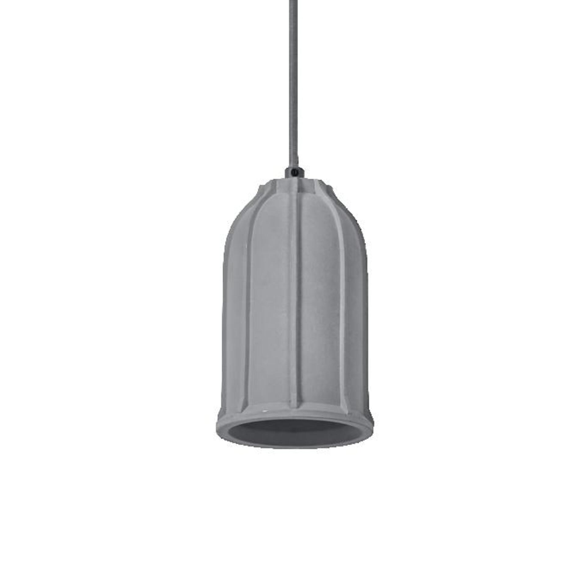 Levně LEDVANCE závěsné svítidlo Concrete Sim E27 tmavá šedá 4058075838260