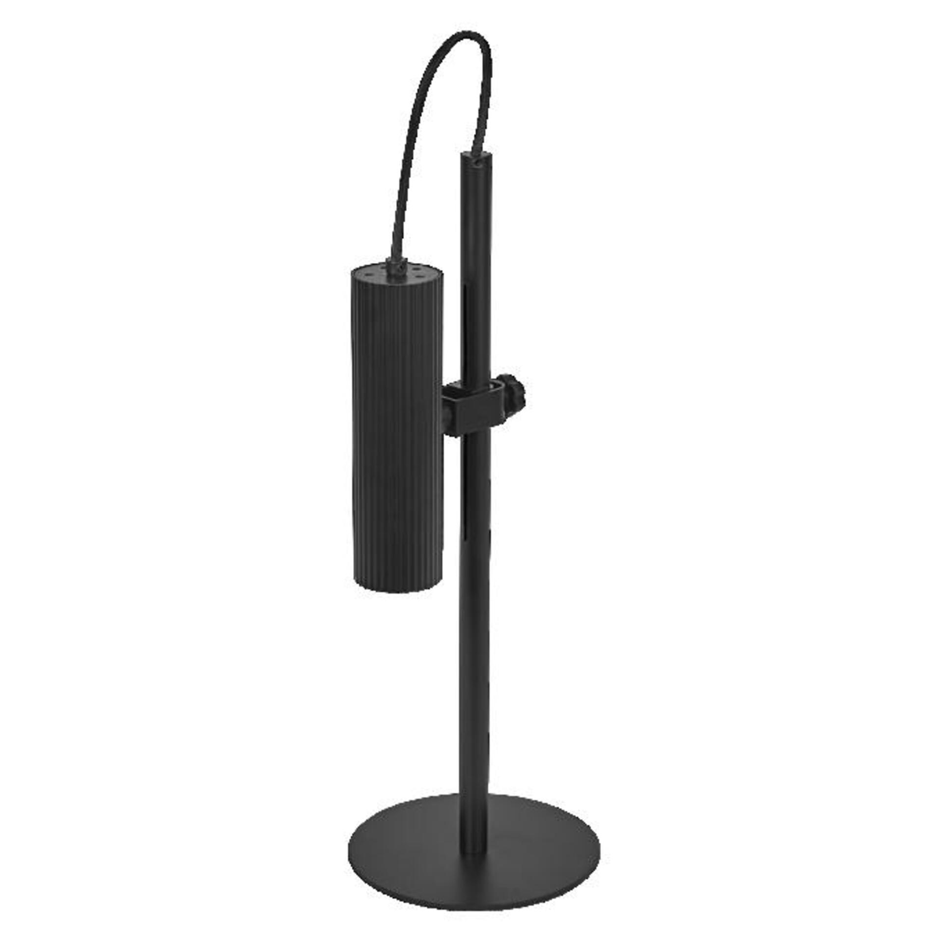 Levně LEDVANCE stolní lampa Drums GU10 černá 4058075838543