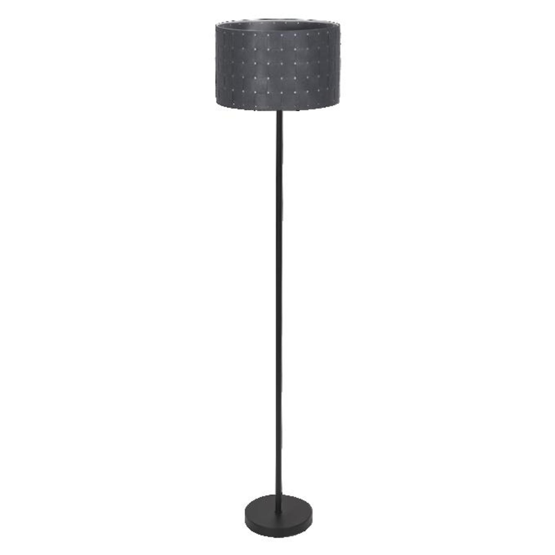 Levně LEDVANCE stojací lampa Felt Weaving Cans E27 tmavá šedá 4058075839168