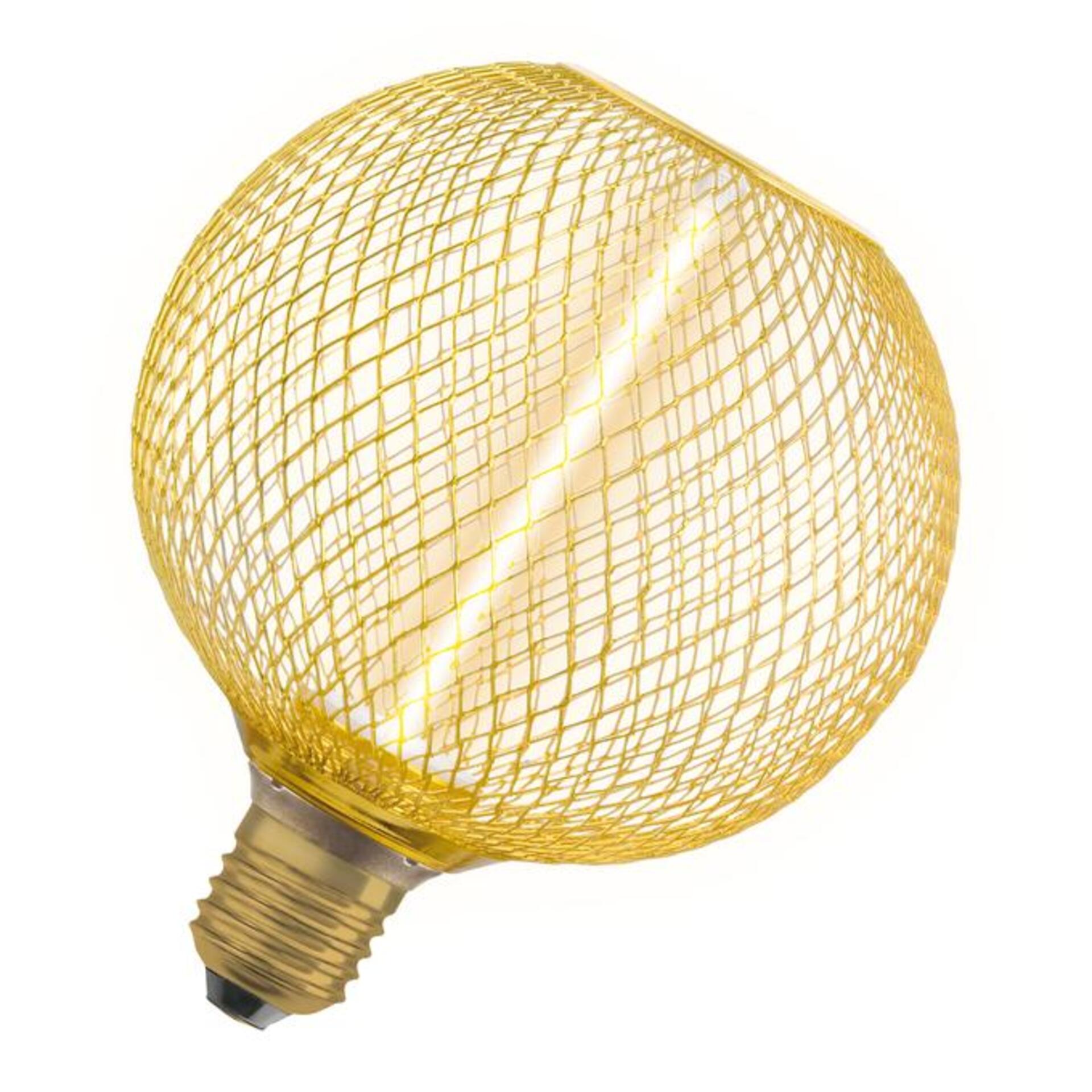 Levně LEDVANCE DECOR LED STRAW FILAMENT GLOBE 125 16 GOLD DIM 3.5W 818 E27 4058075840164