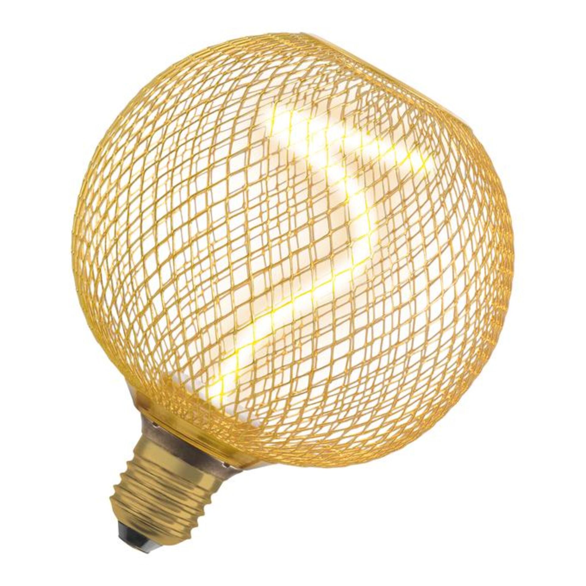 Levně LEDVANCE DECOR LED SPIRAL FILAMENT GLOBE 125 18 GOLD DIM 3.5W 818 E27 4058075840201