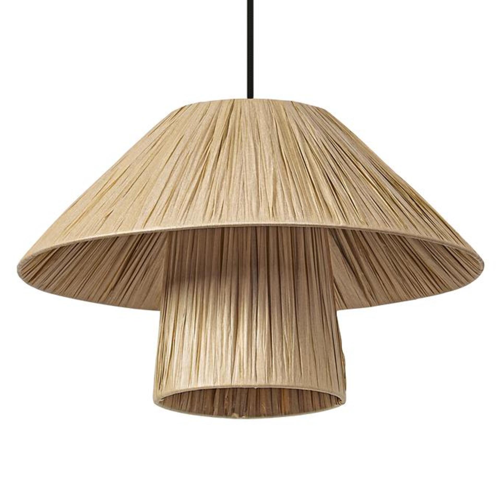 Levně LEDVANCE závěsné svítidlo Bamboo Paper Hut 400 E27 hnědé 4058075840669