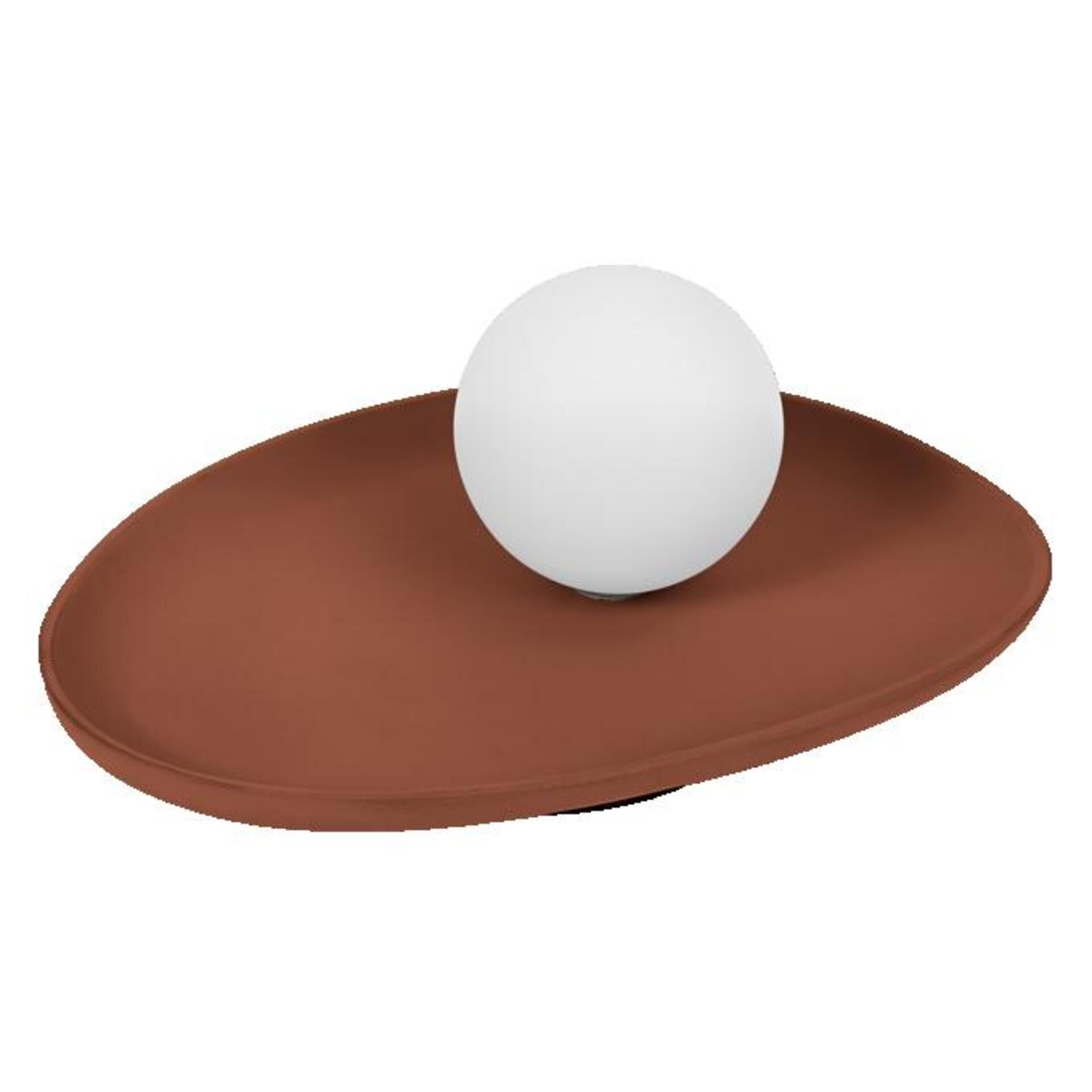 Levně LEDVANCE stolní lampa Clay Nest 1xG9 hnědá 4058075841123