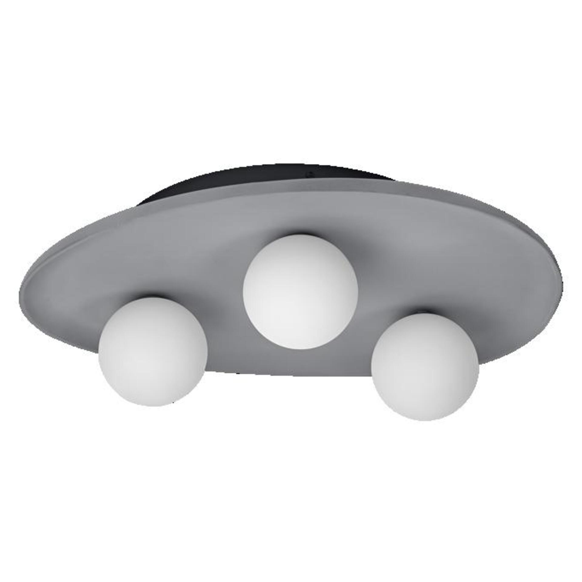 Levně LEDVANCE stropní svítidlo Concrete Nest 3xG9 šedé 4058075841161