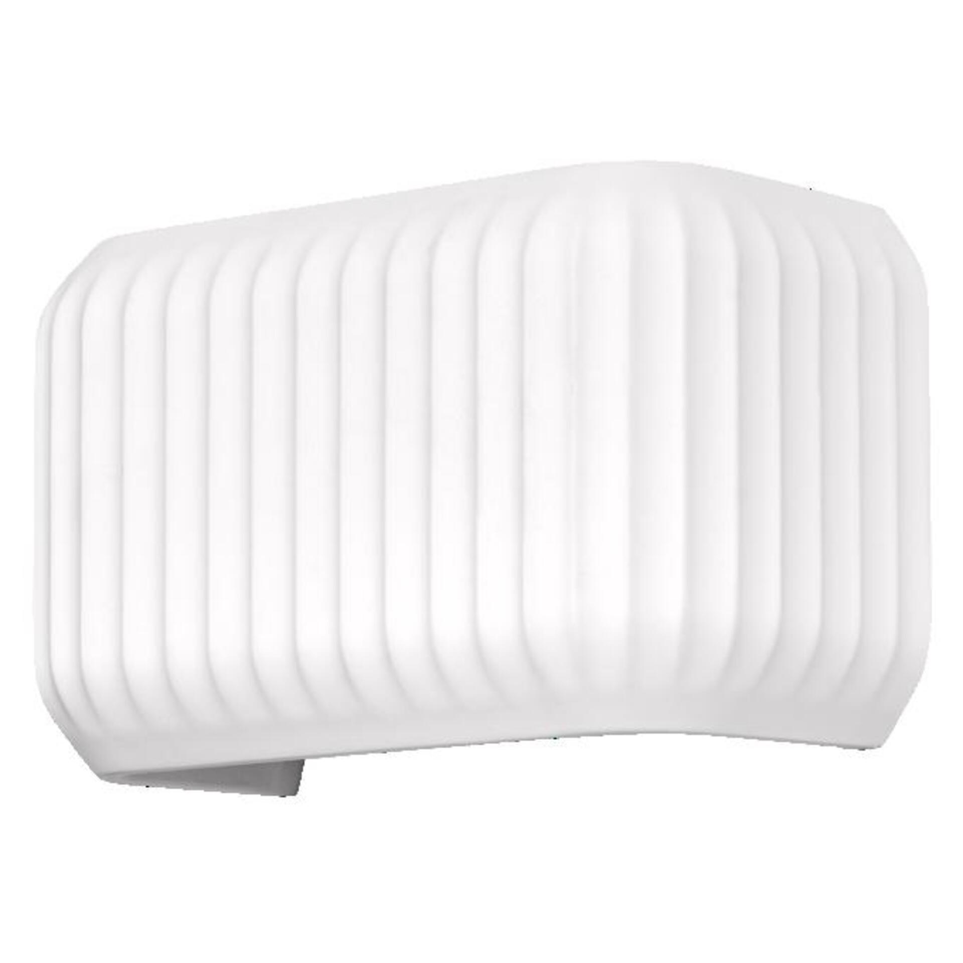 Levně LEDVANCE nástěnné svítidlo Plaster Routes 250 1xE27 bílé 4058075841222