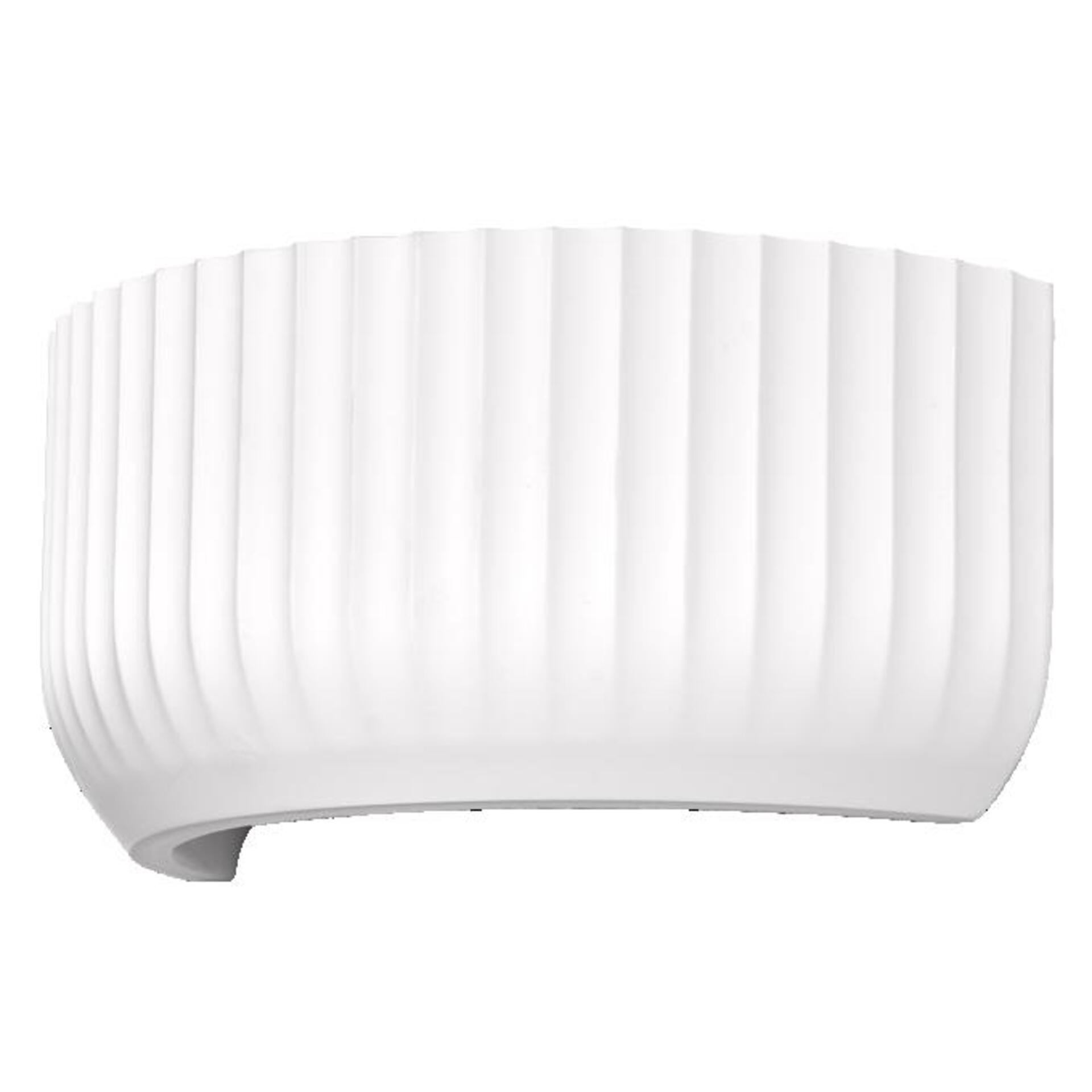 Levně LEDVANCE nástěnné svítidlo Plaster Routes Up 310 1xE27 bílé 4058075841260