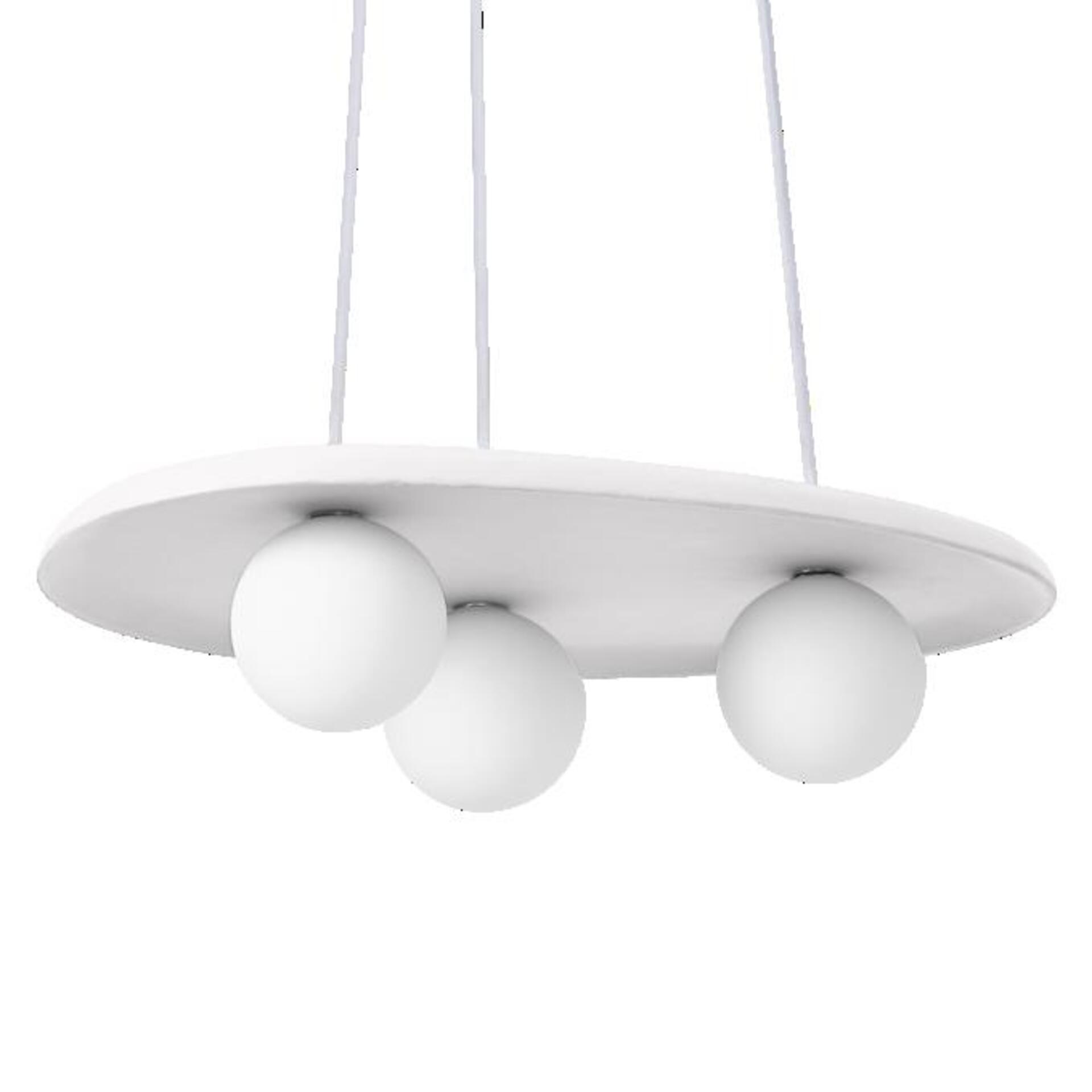 Levně LEDVANCE závěsné svítidlo Plaster Nest 3xG9 bílé 4058075841420
