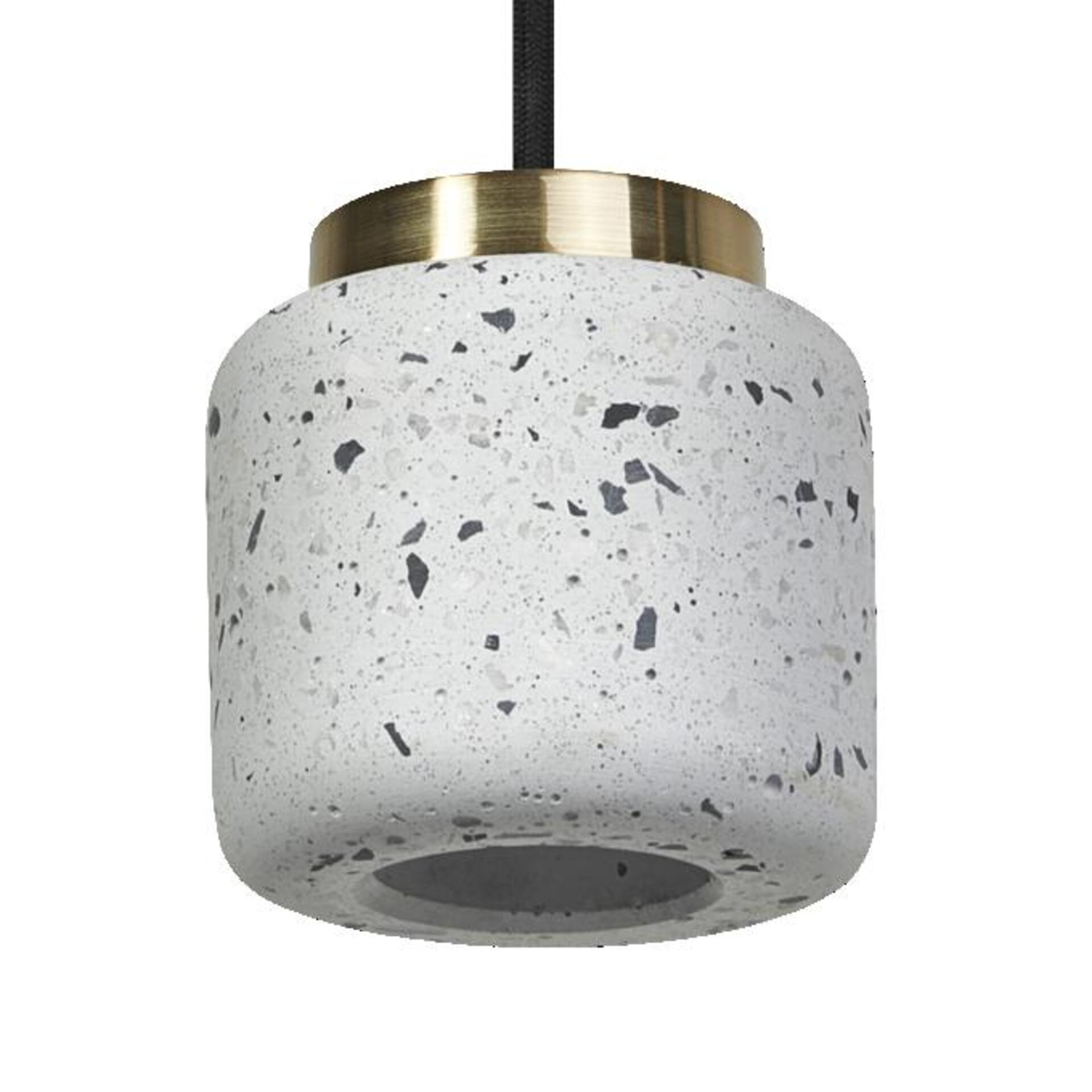 Levně LEDVANCE závěsné svítidlo Terrazzo Ball 1xGU10 bílé 4058075841703