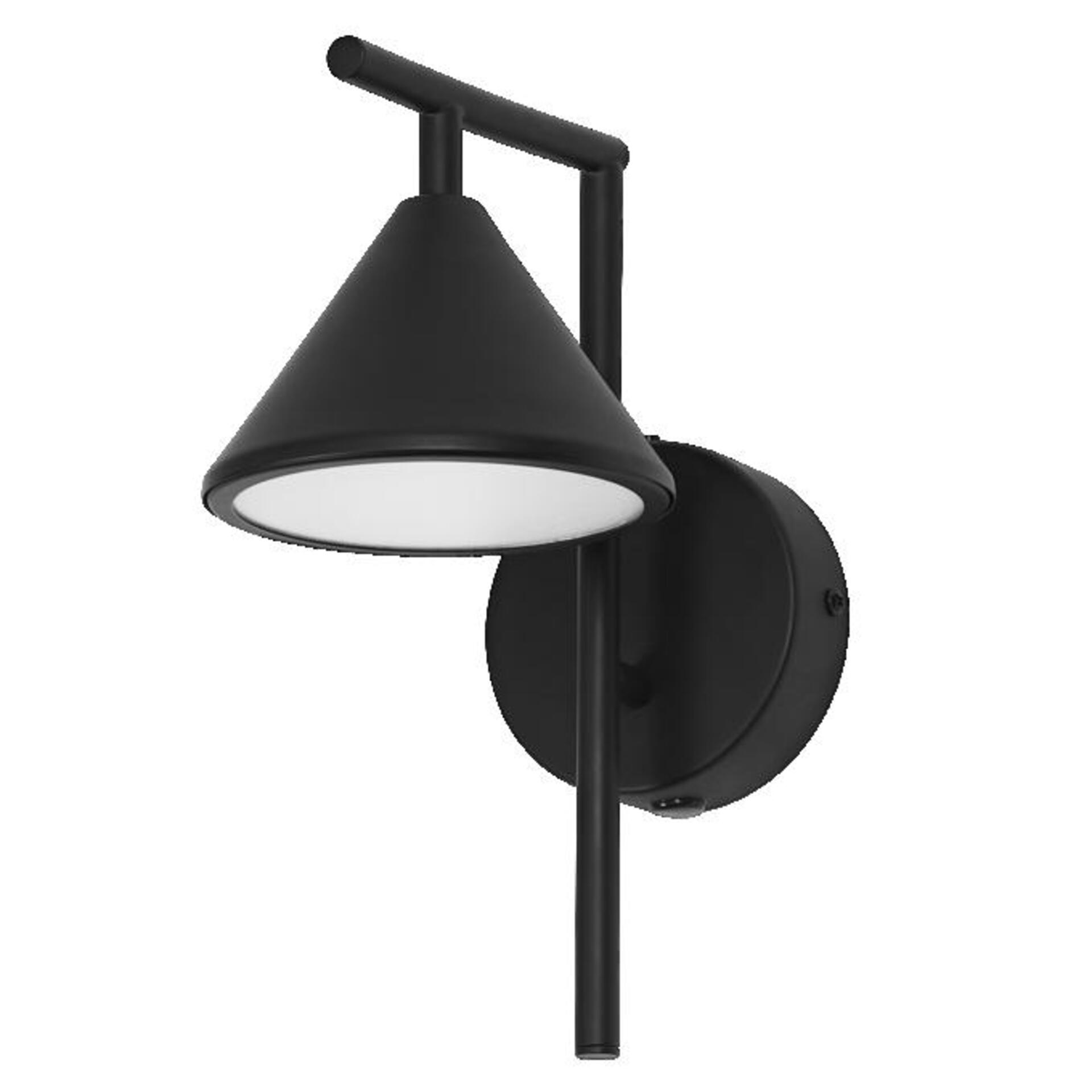 Levně LEDVANCE LED nástěnné svítidlo Fuji 5W 930 černé 4058075841802