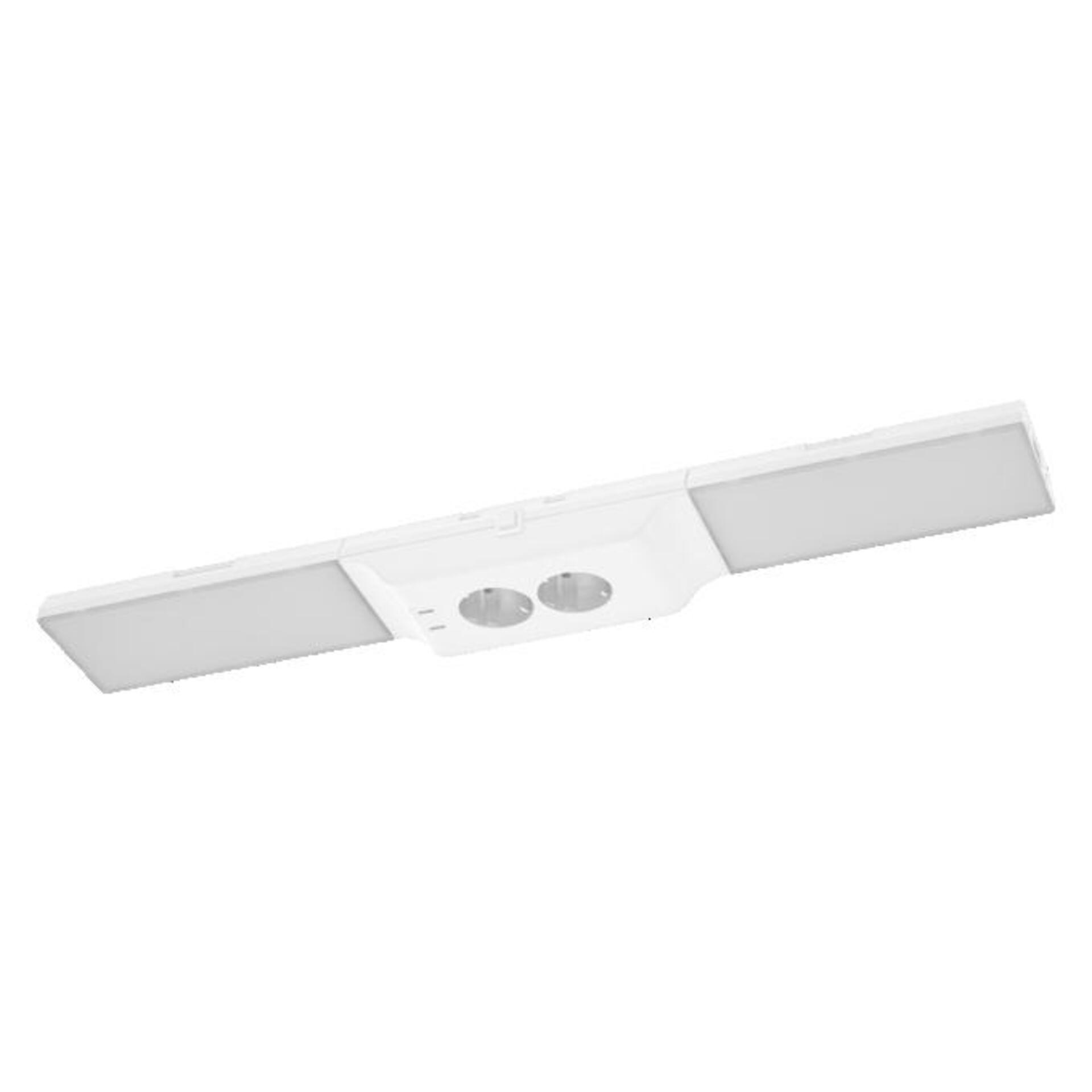 Levně LEDVANCE LED svítidlo pod skříňku Socket Flood 830 DIM USB bílé kit 4058075842809