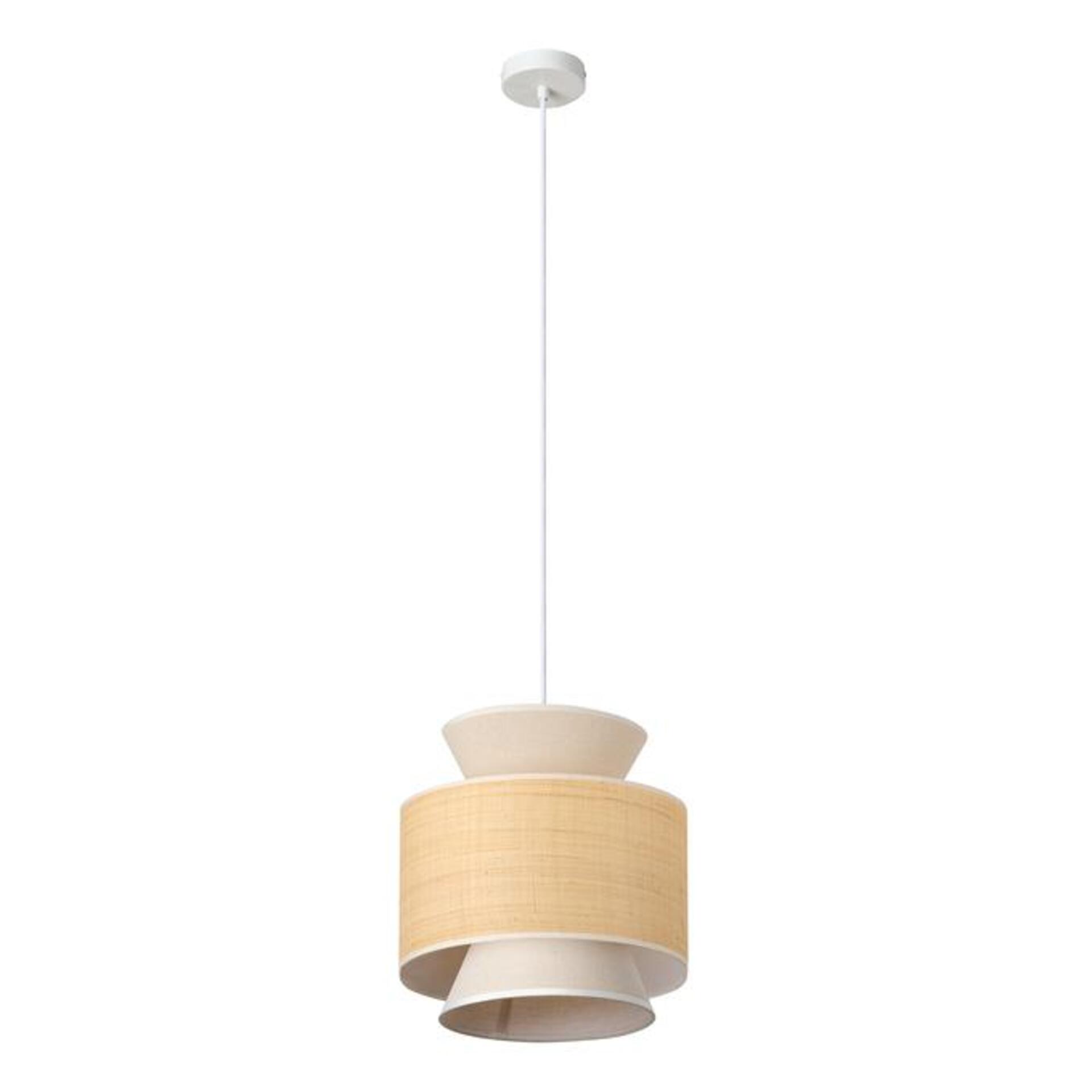 Levně LEDVANCE závěsné svítidlo Decor Wrap Cone E27 220-240 V béžové
