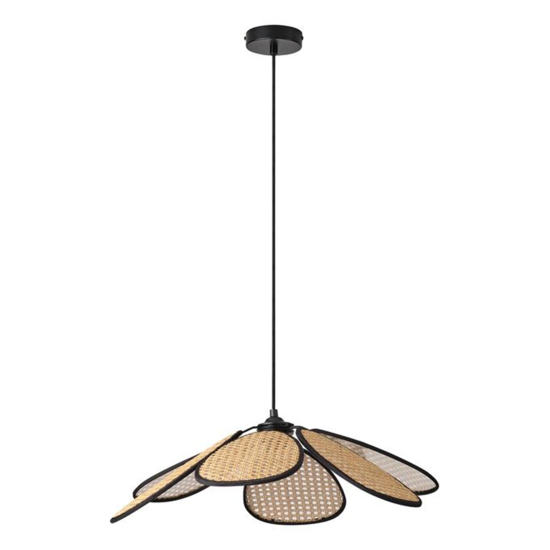 Levně LEDVANCE závěsné svítidlo Decor Rattan Daisy 220-240 V E27