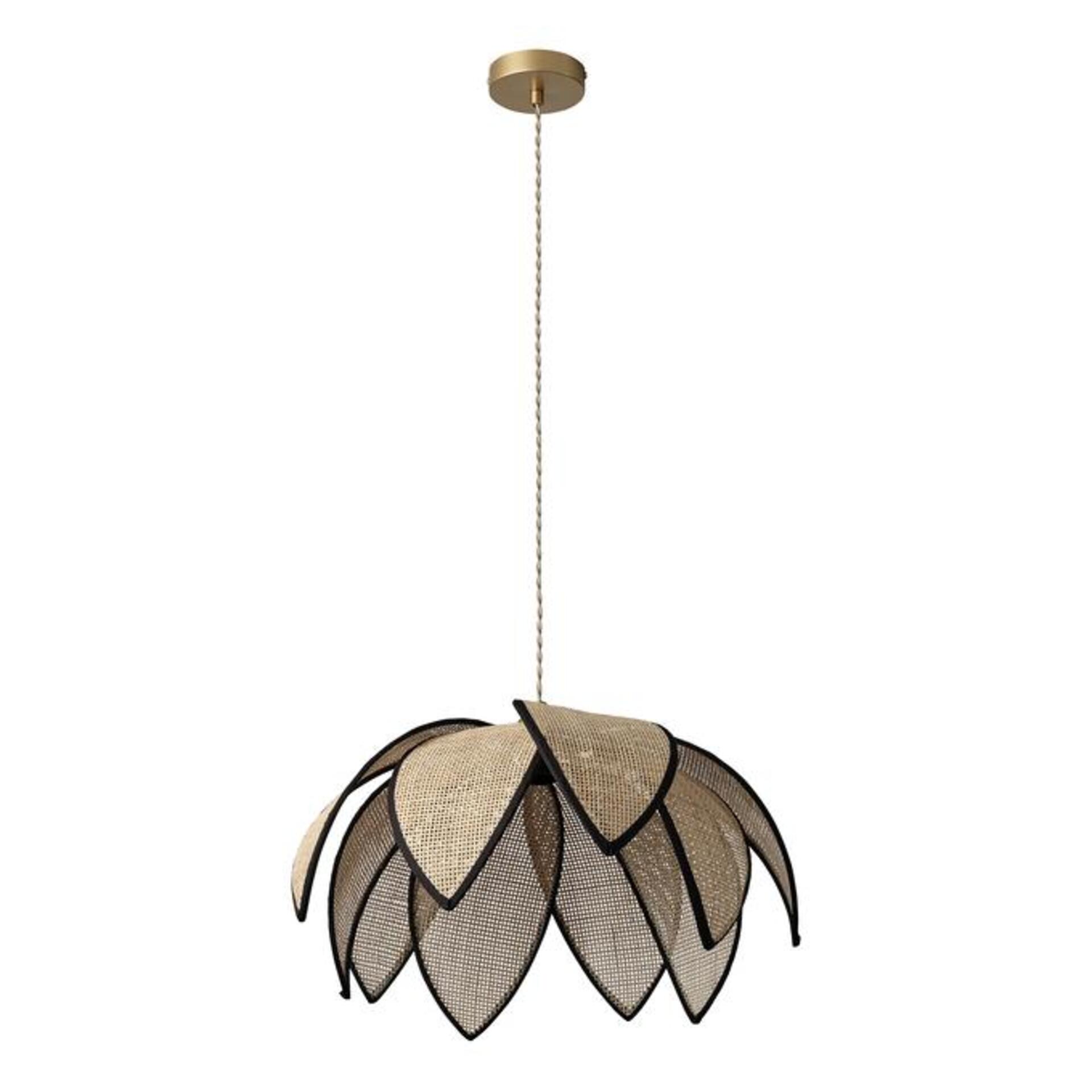 Levně LEDVANCE závěsné svítidlo Decor Rattan Lotus Pendant E27 220-240 V