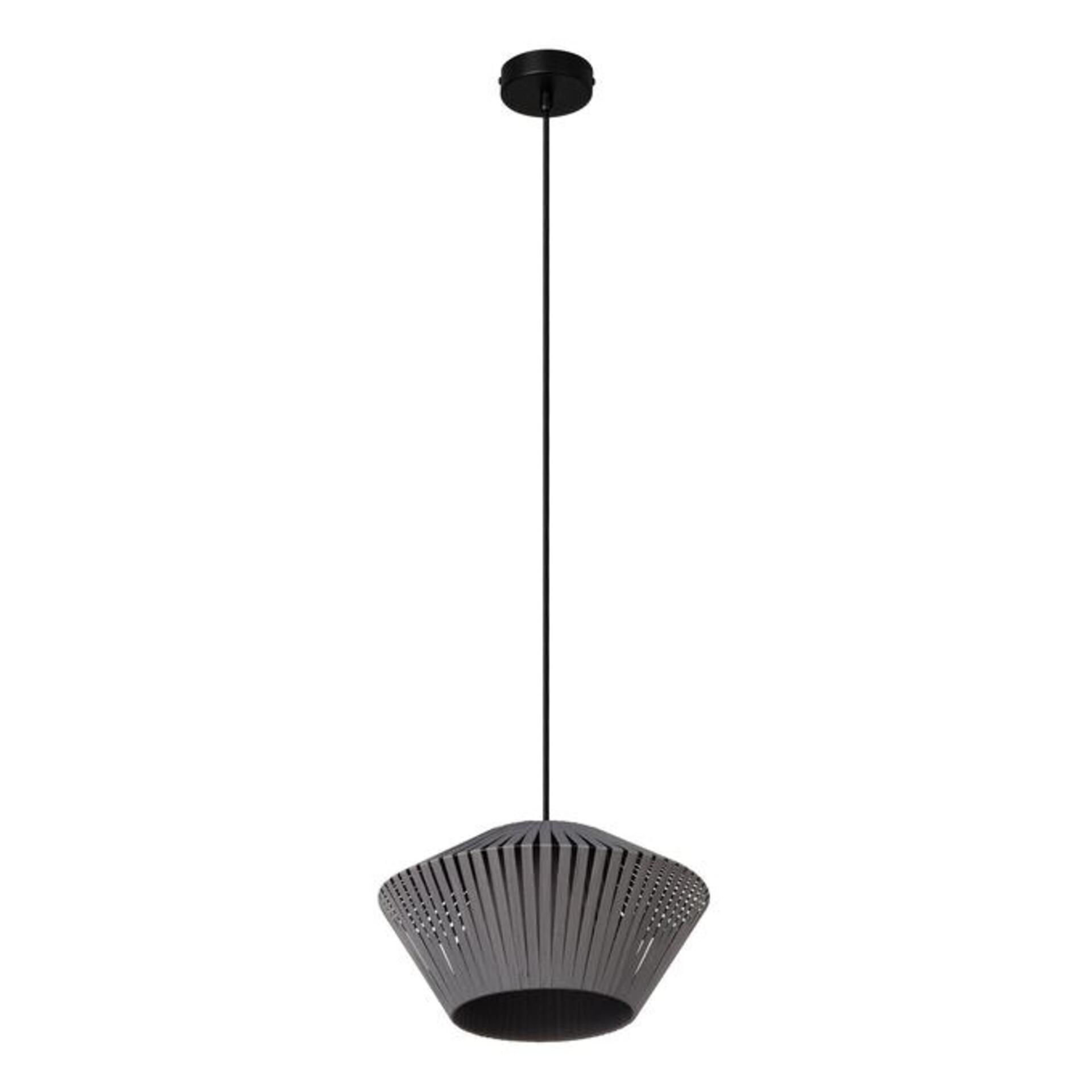 Levně LEDVANCE závěsné svítidlo Decor Stripes Pendant 305 E27 220-240 V tmavě šedé