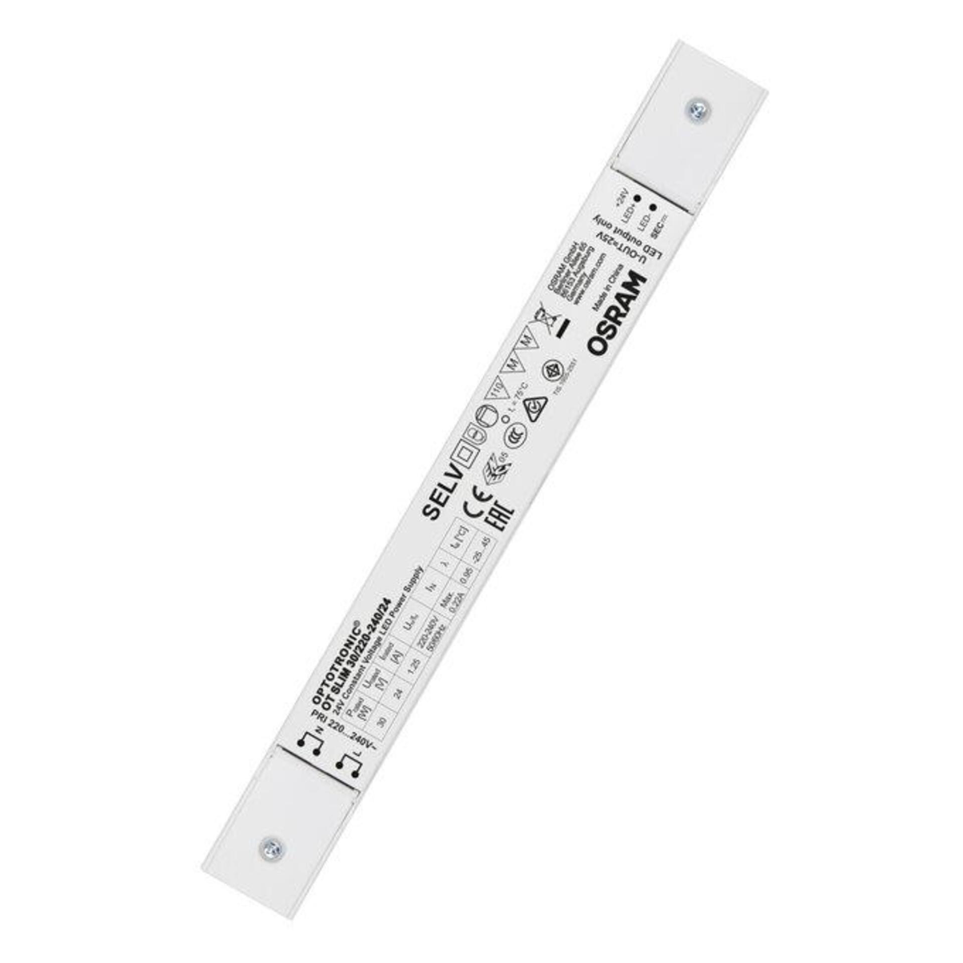Levně LEDVANCE LED napáječ OT SLIM 30 30 W 24 V DC 220-240 V