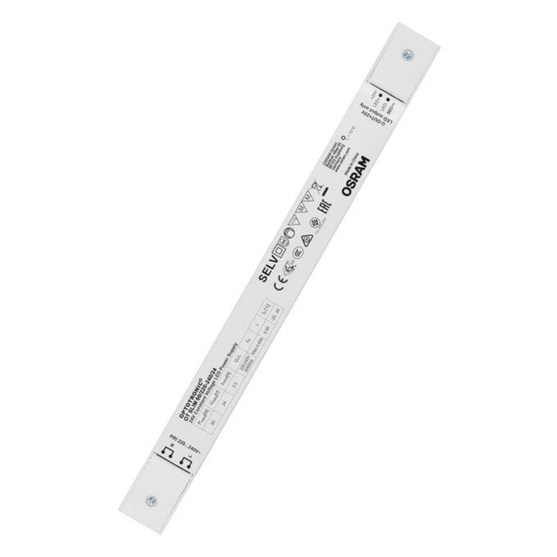 Levně LEDVANCE napáječ OT SLIM 60 60 W 24 V DC 220-240 V