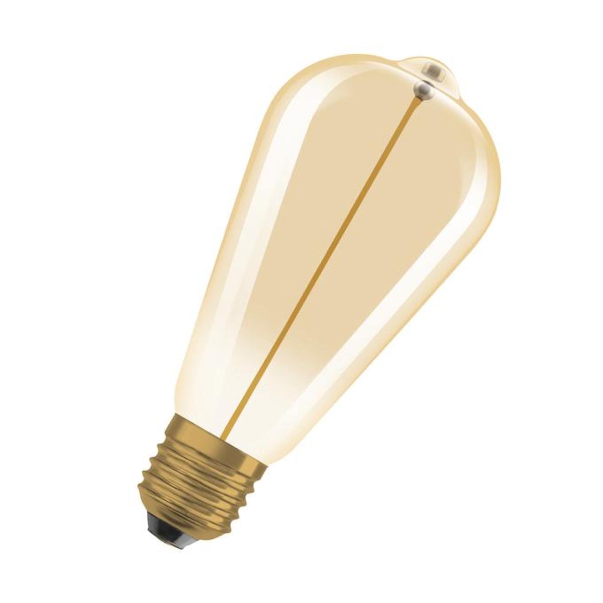 Levně LEDVANCE LED žárovka Vintage 1906 Edison 2,2 W 220-240 V E27 2700 K zlatá