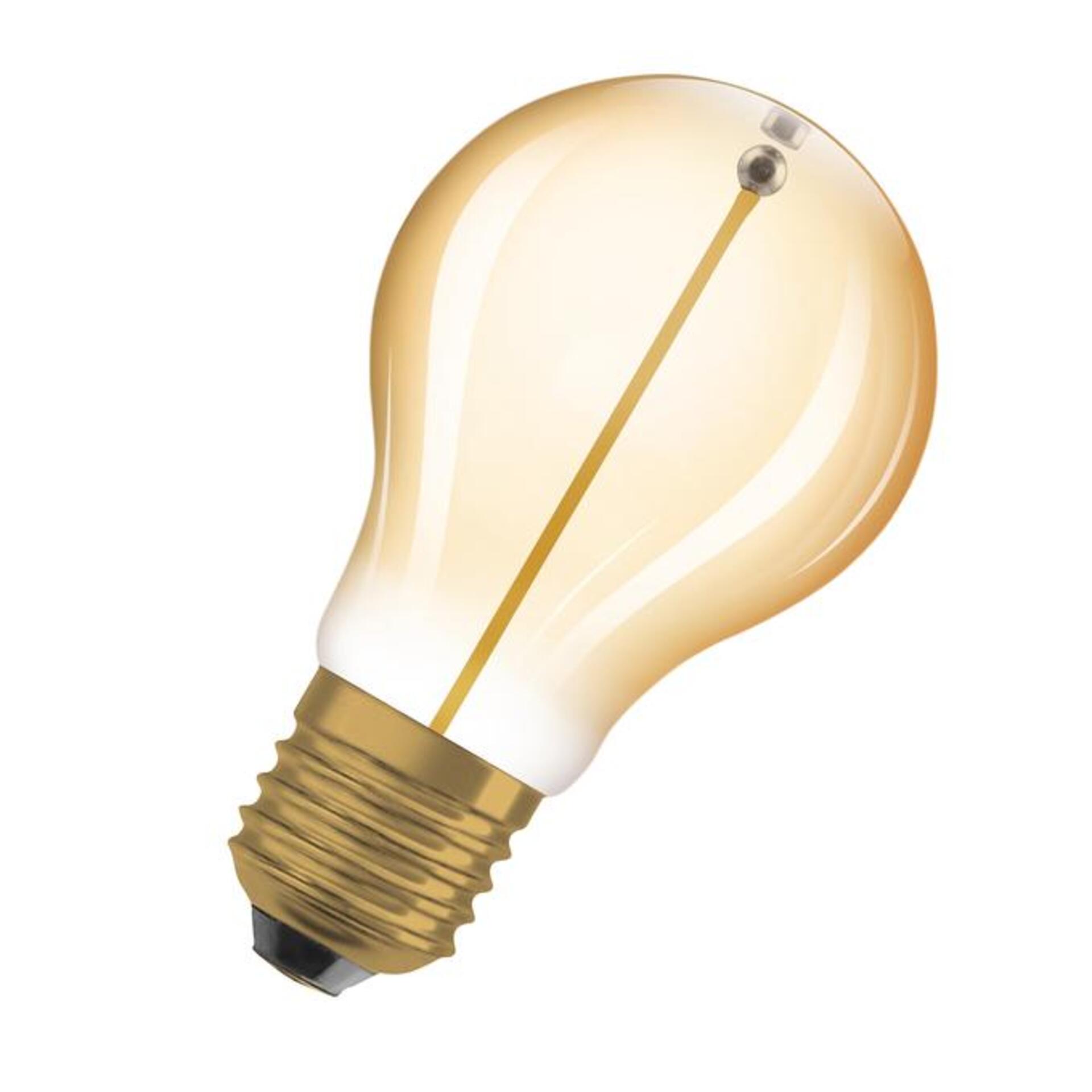 LEDVANCE LED žárovka Vintage 1906 Classic A 1,8 W E27 2700 K zlatá