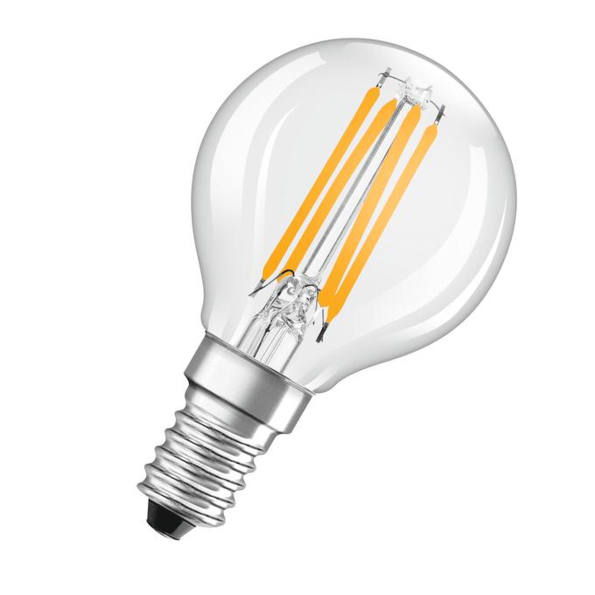 Levně LEDVANCE LED žárovka Superstar Plus Classic P Filament 2,2 W E14 220-240 V 2700 K stmívatelná