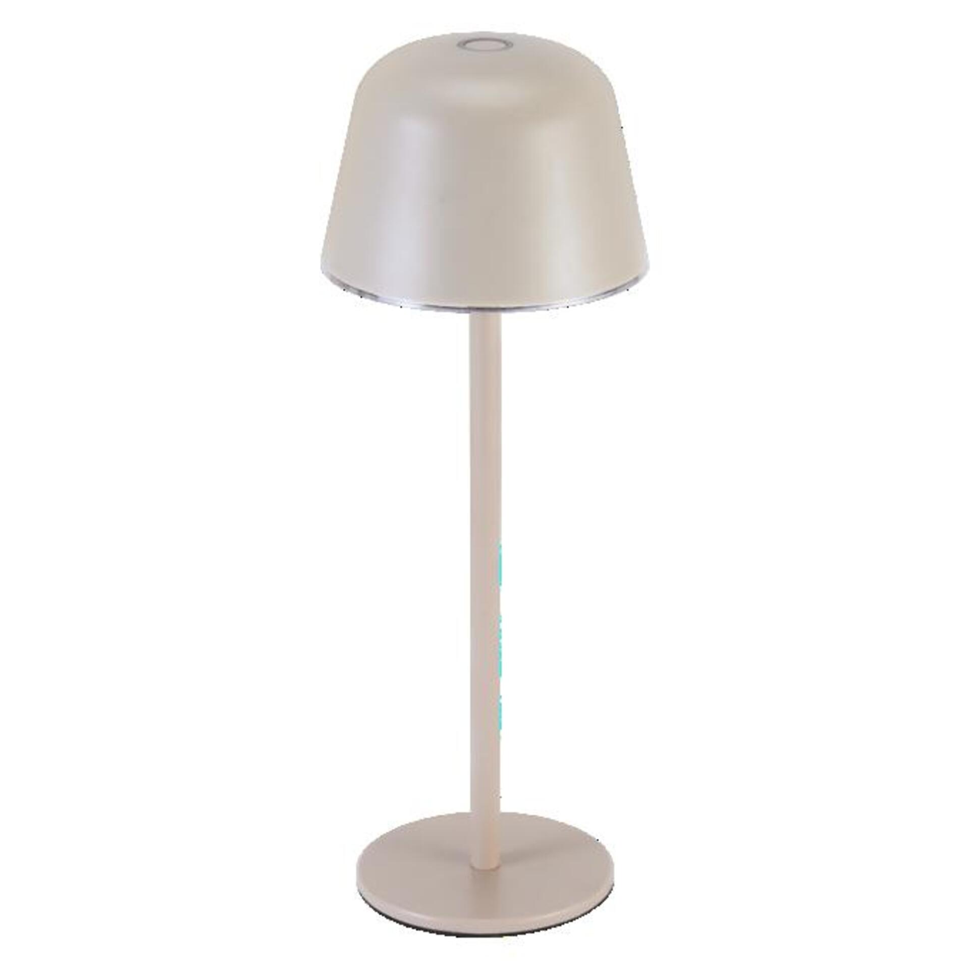 Levně LEDVANCE LED venkovní stolní lampa Endura Style CCT USB béžová 4099854185342