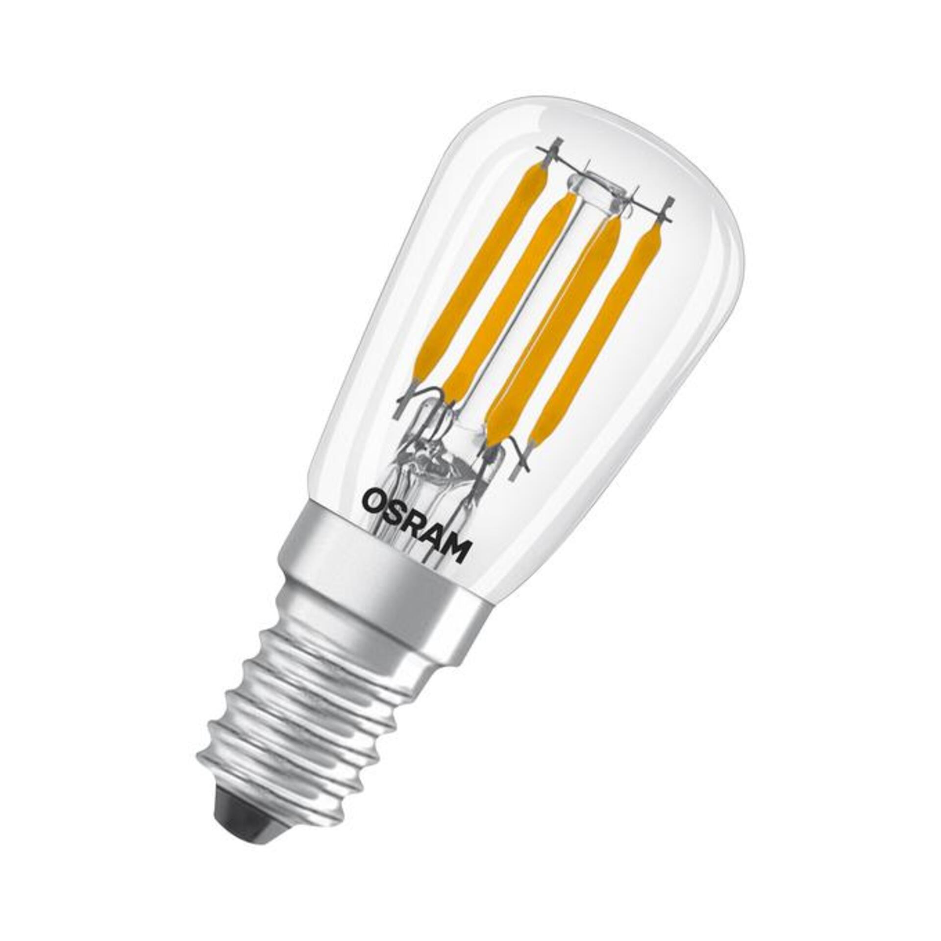 Levně LEDVANCE LED Special T26 25 300° Filament DIM 2.8W 827 čirá E14 4099854247279