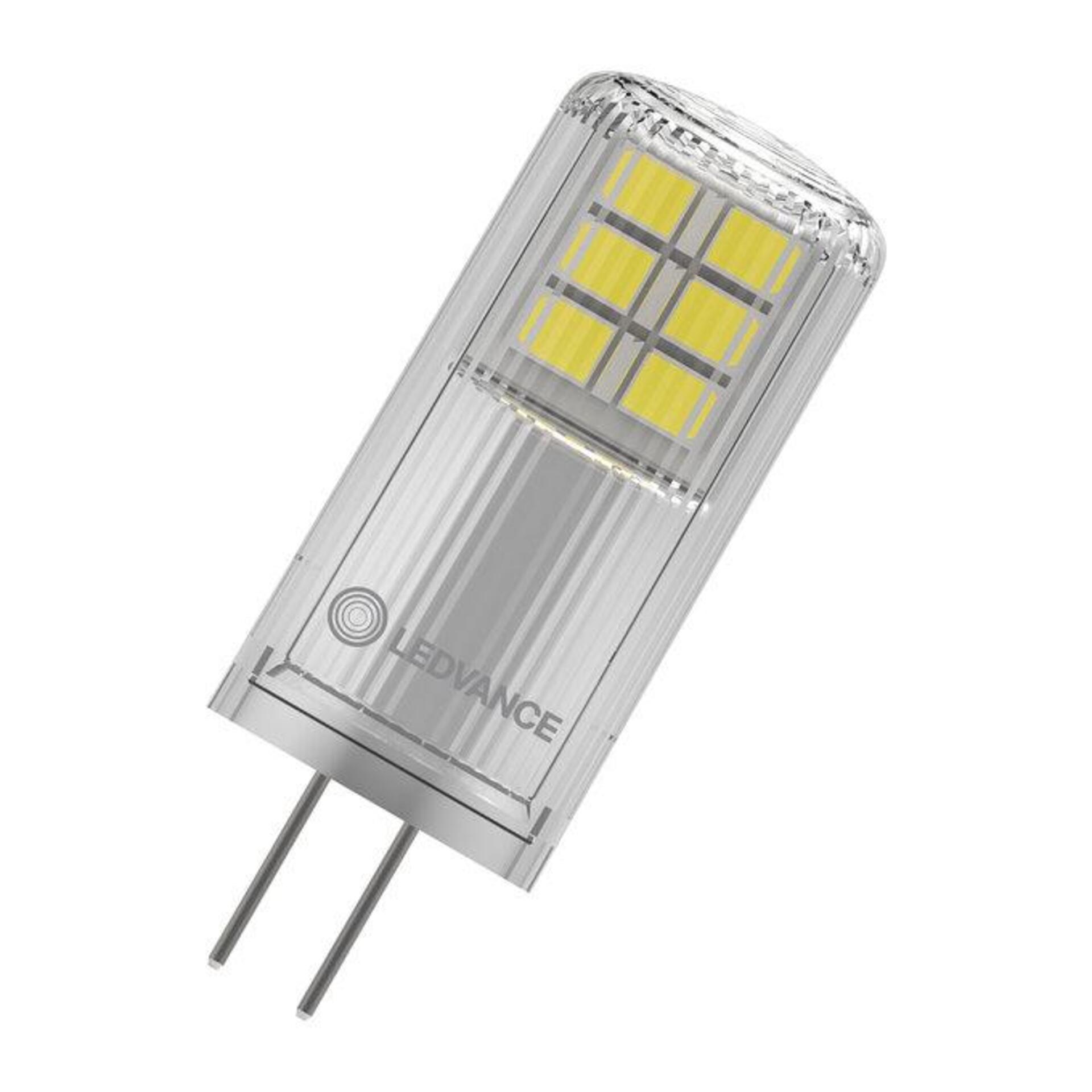 Levně LEDVANCE LED PIN 20 320° DIM P 2W 827 čirá G4 4099854248542