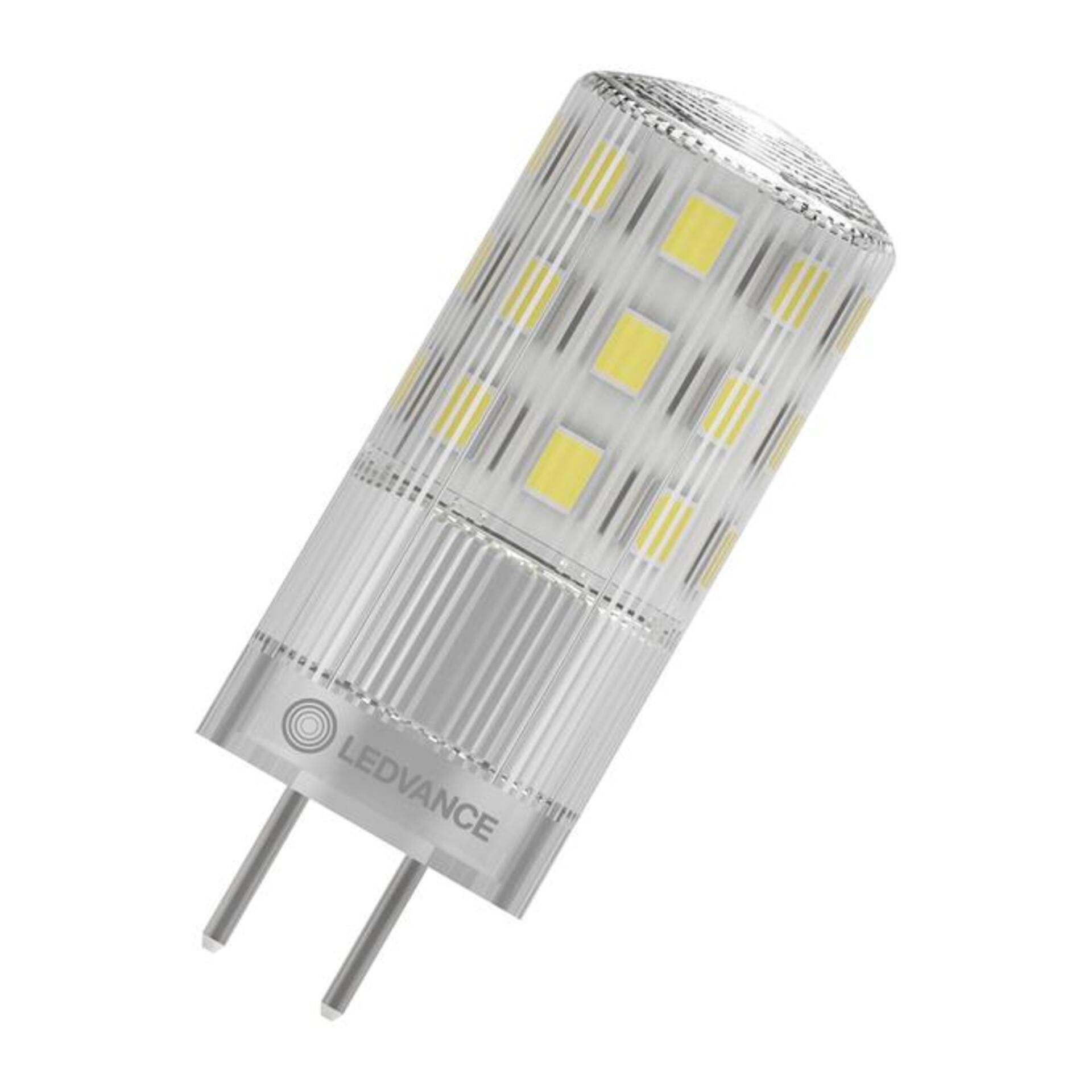 Levně LEDVANCE LED PIN 40 320° DIM P 3.8W 827 čirá GY6.35 4099854248573
