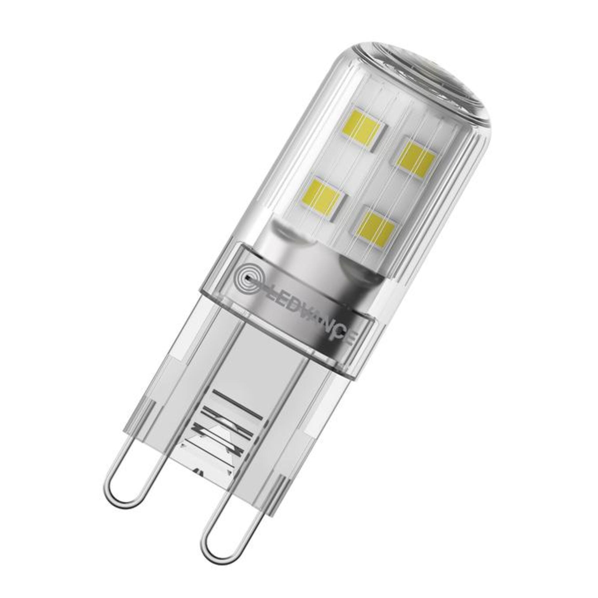 Levně LEDVANCE LED PIN 20 300° P 1.9W 827 čirá G9 4099854248870