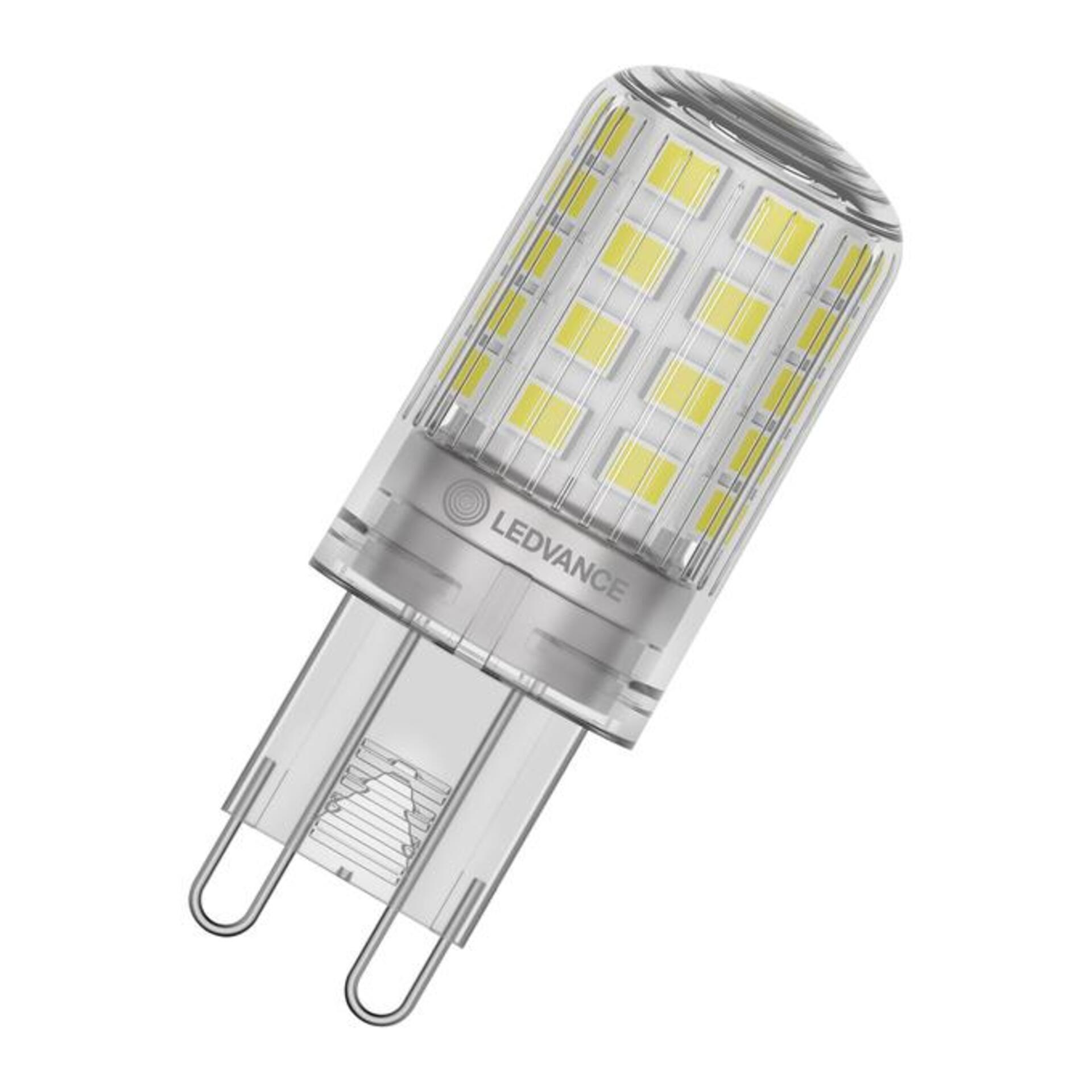 Levně LEDVANCE LED PIN 40 300° P 4.2W 827 čirá G9 4099854248962
