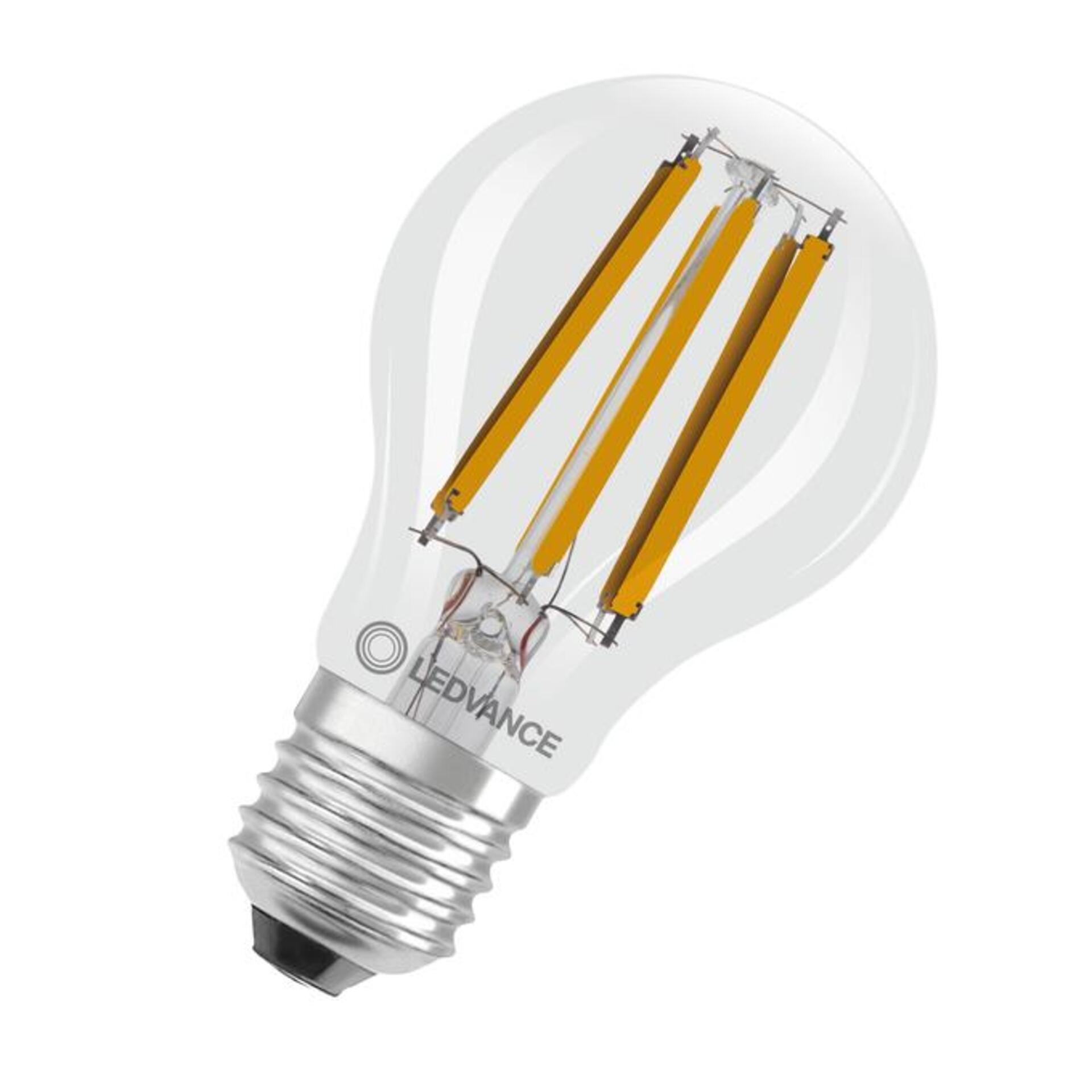 Levně LEDVANCE LED Classic A 75 Filament DIM třída B S 5.7W 827 čirá E27 4099854252549