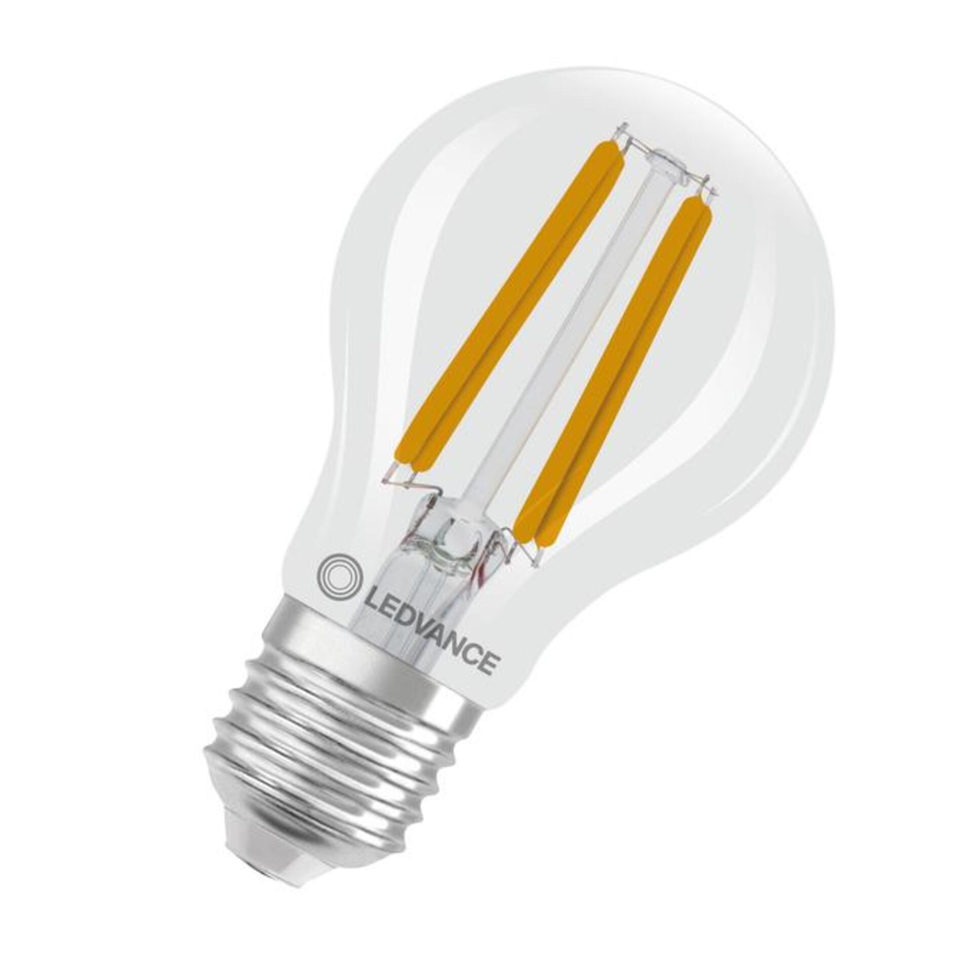 Levně LEDVANCE LED Classic A 60 Filament DIM třída A S 3.8W 827 čirá E27 4099854265303