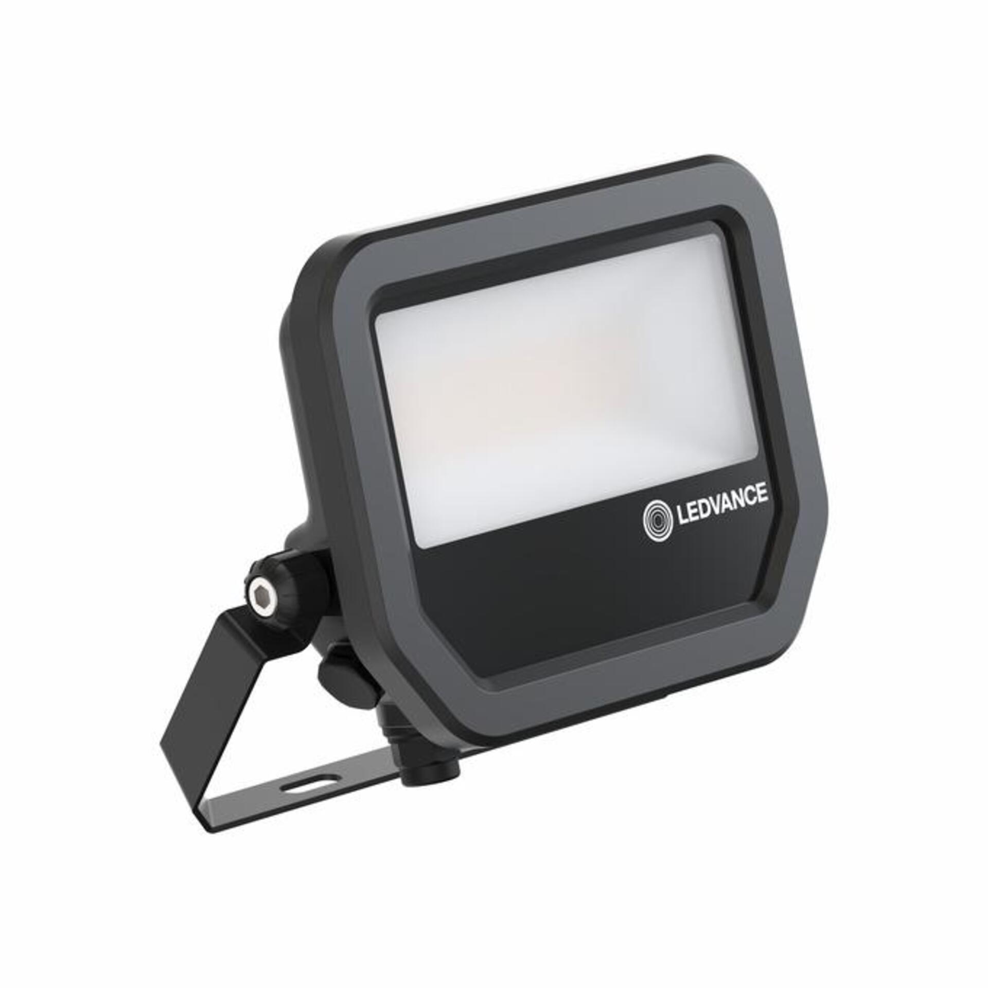 Levně LEDVANCE LED reflektor FL 20 P 17W 2K4LM 865 PS SY100 BK 4099854305863